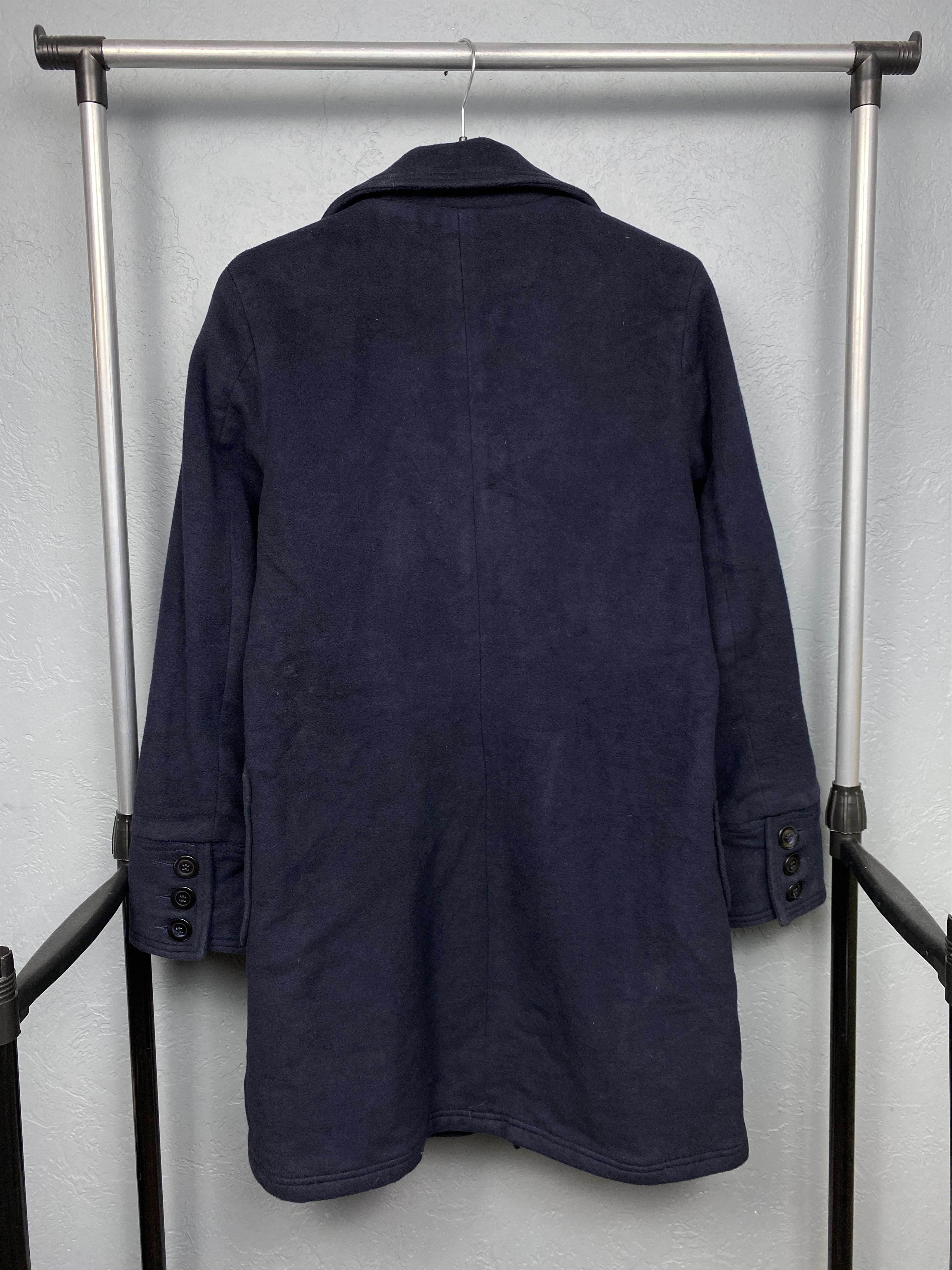 Diesel Vintage Womens Double Breasted Wool Coat Jacket