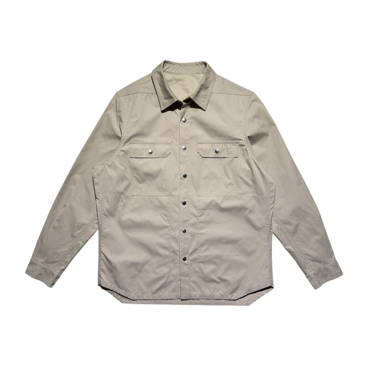 Rick Owens SS23 Edfu snap front strap shirt Size US L / EU 52-54 / 3 - 1 Thumbnail