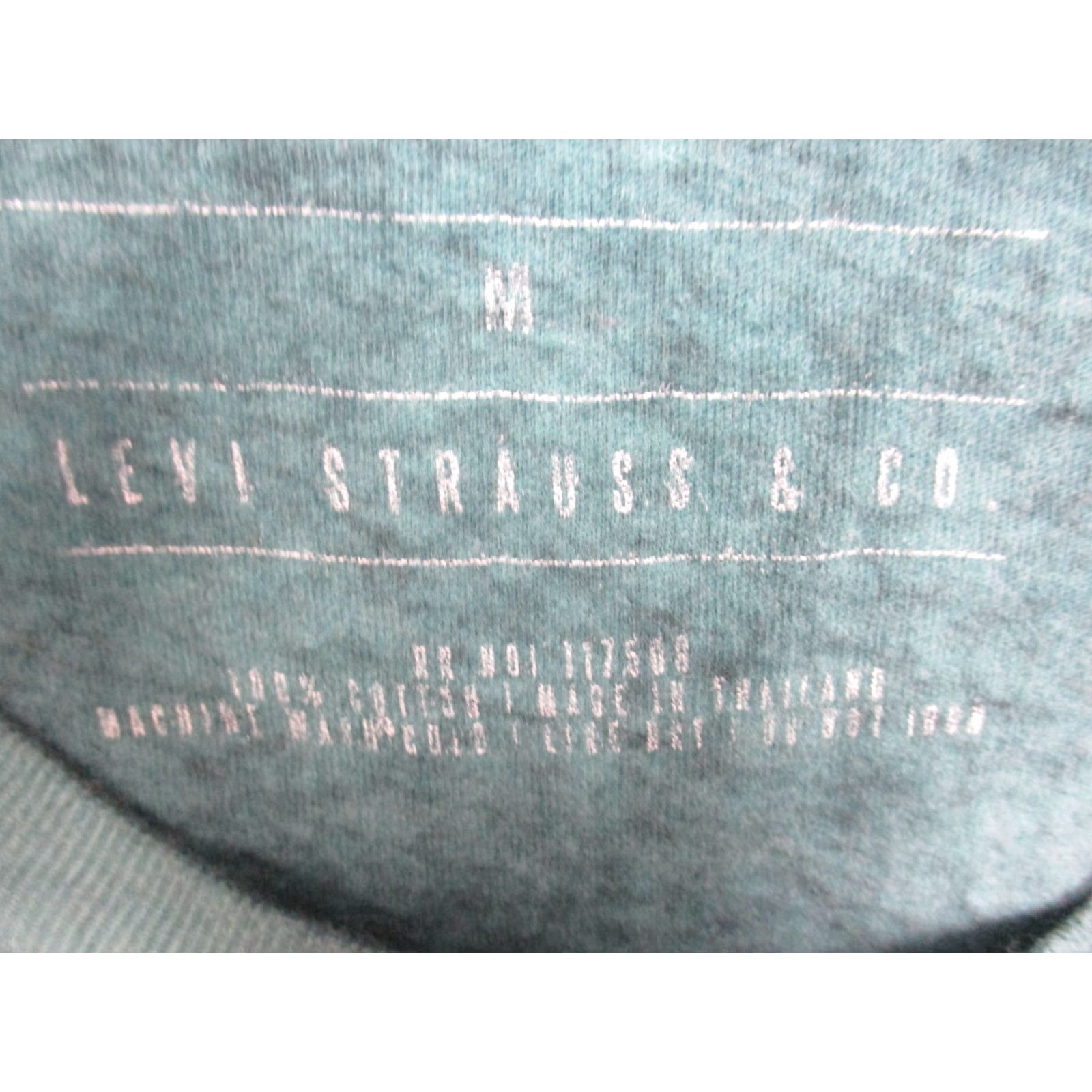 Levi's VINTAGE Levis Strauss Shirt Medium Men Short Sleeve Green Bear Aztec Shirt M Green Bear Logo 70s Animals Art American Mens Size US M / EU 48-50 / 2 - 7 Thumbnail