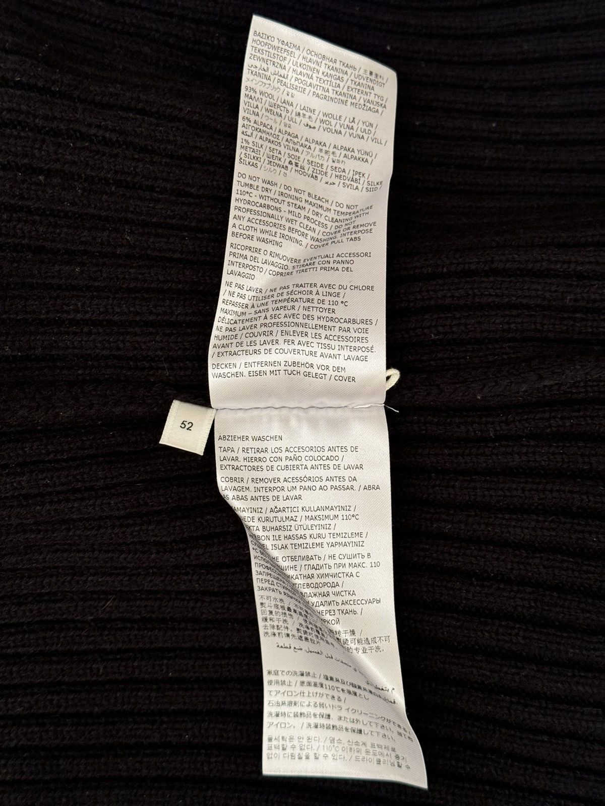 Jil Sander JIL SANDER cardigan with detachable collar in eggshell Size US L / EU 52-54 / 3 - 12 Thumbnail