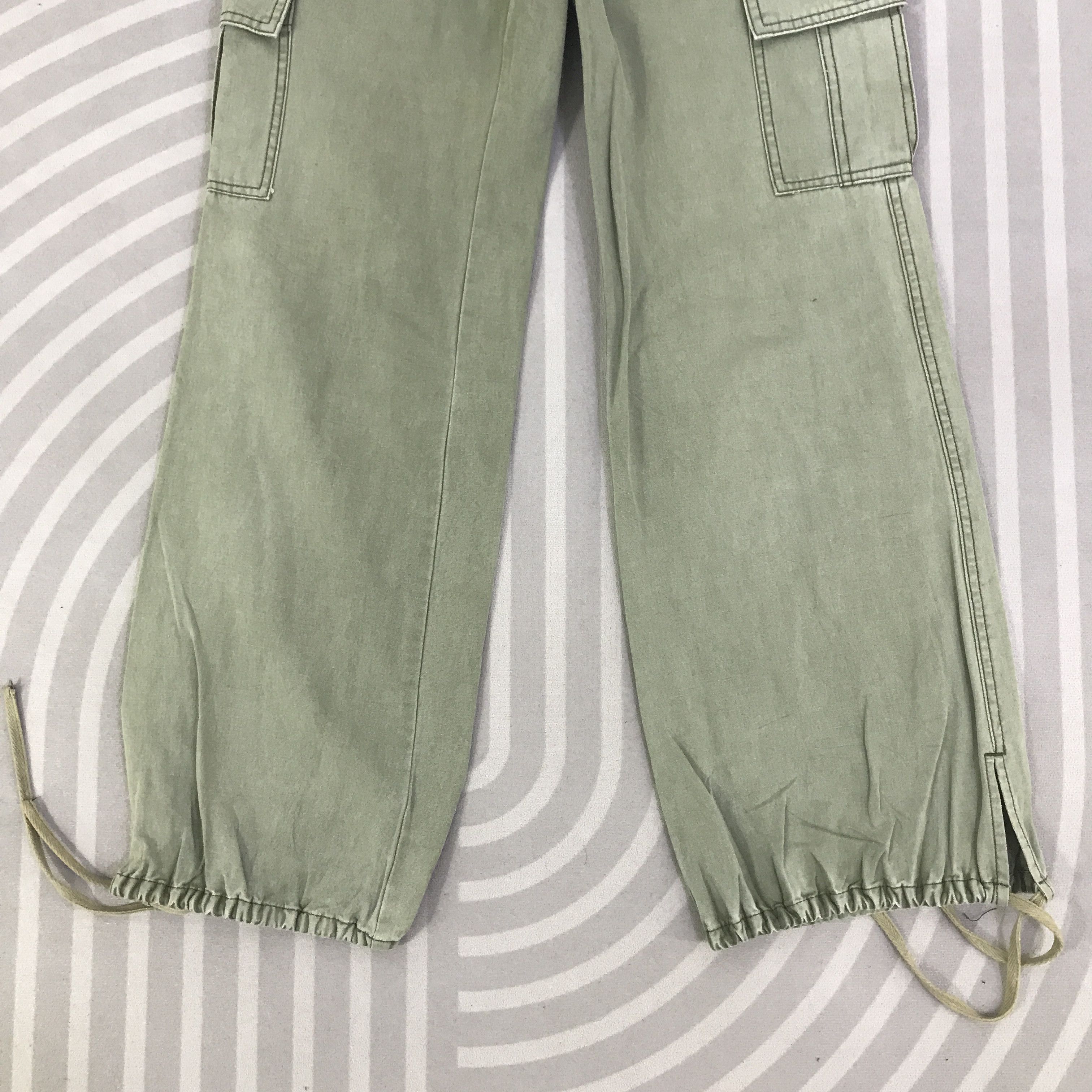 Japanese Brand Vintage Algonquins Cargo faded Pants K130B4 Size 30" / US 8 / IT 44 - 3 Thumbnail