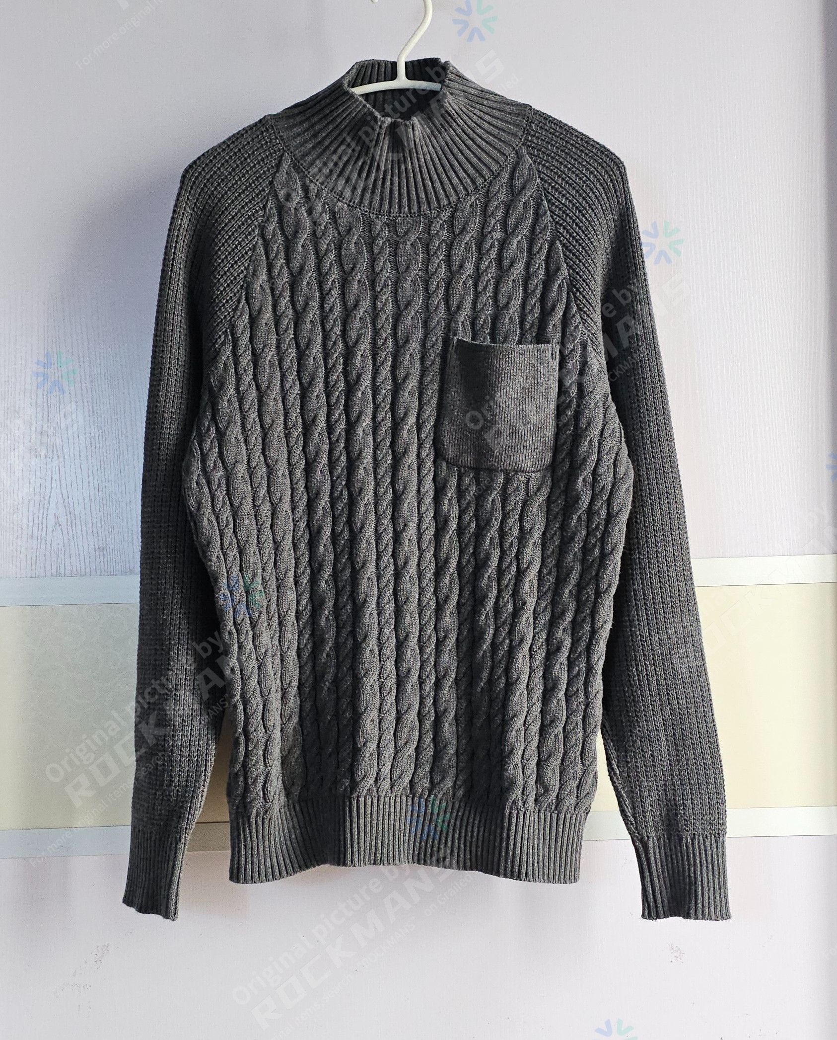 Undercover Undercover AW12 Gray Knit Mock Neck Sweater Size 3 like S Size US M / EU 48-50 / 2 - 1 Thumbnail