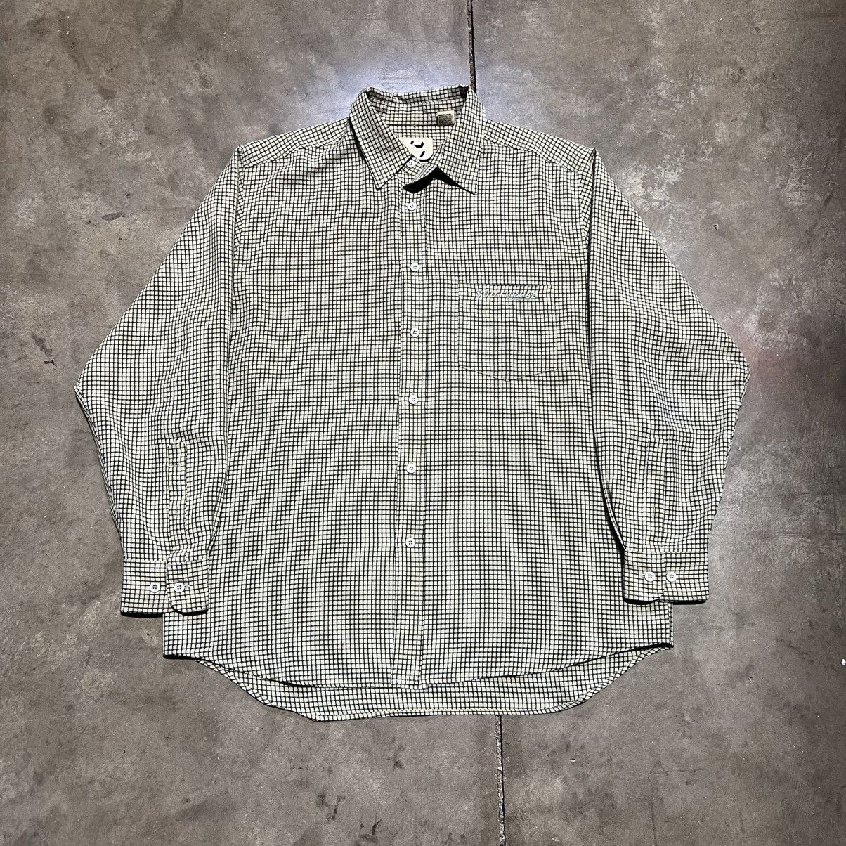Southpole Vintage SouthPole Checkered Plaid Button Up Shirt Skater Y2K Size US L / EU 52-54 / 3 - 2 Thumbnail