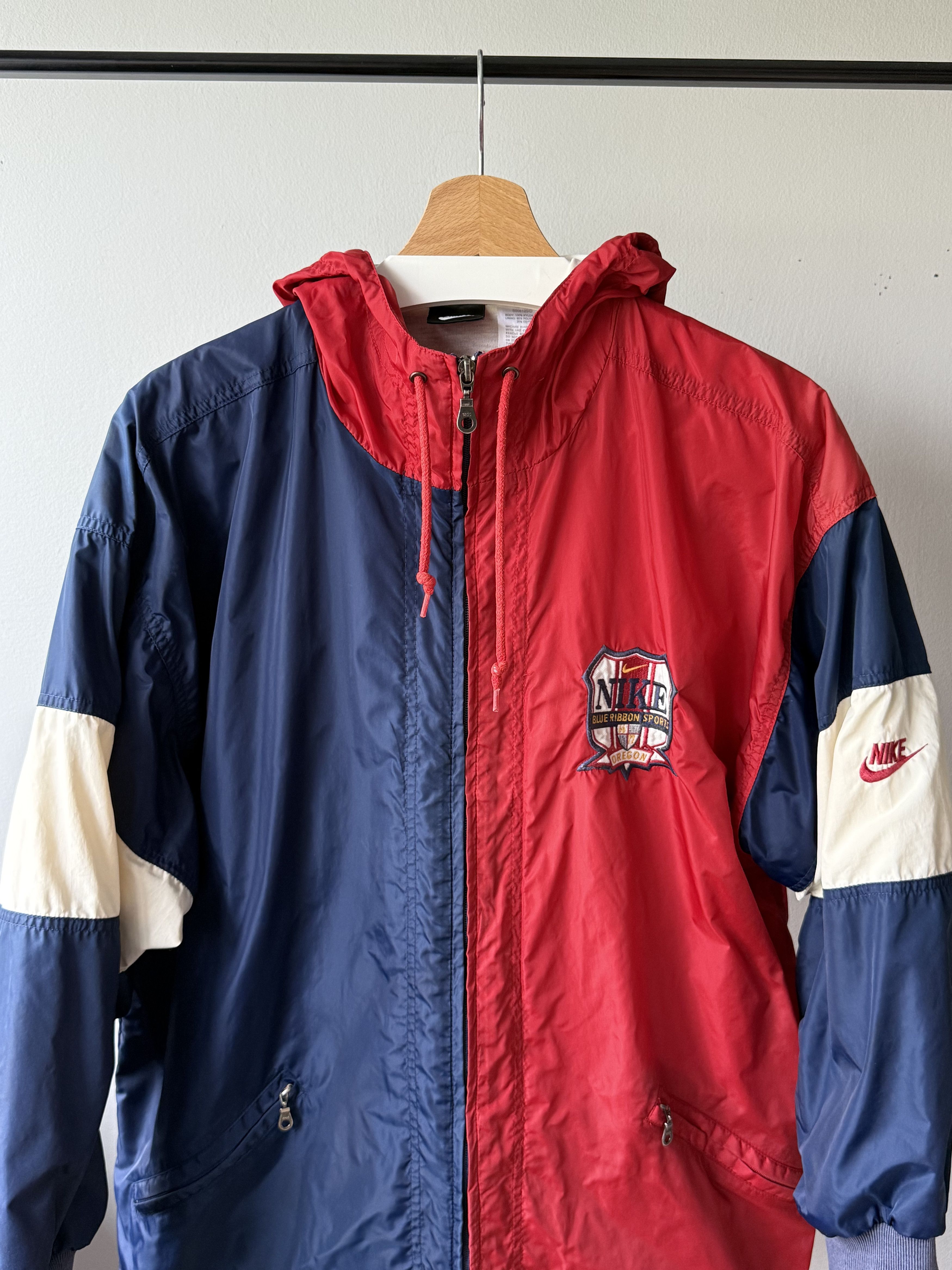Nike × Vintage Vintage Nike Blue Ribbon Sports Oregon Windbreaker Jacket Size US M / EU 48-50 / 2 - 4 Thumbnail