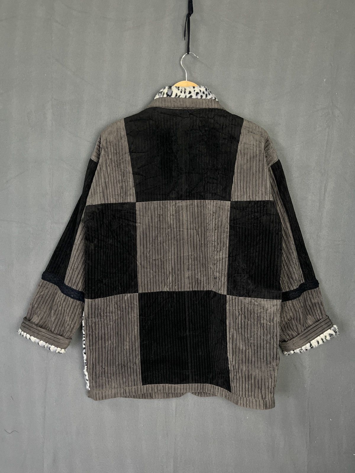 Beauty Beast × Genuine Leather × Japanese Brand Rapido Spirit Patchwork Leather Corduroy Jacket Size US L / EU 52-54 / 3 - 2 Thumbnail