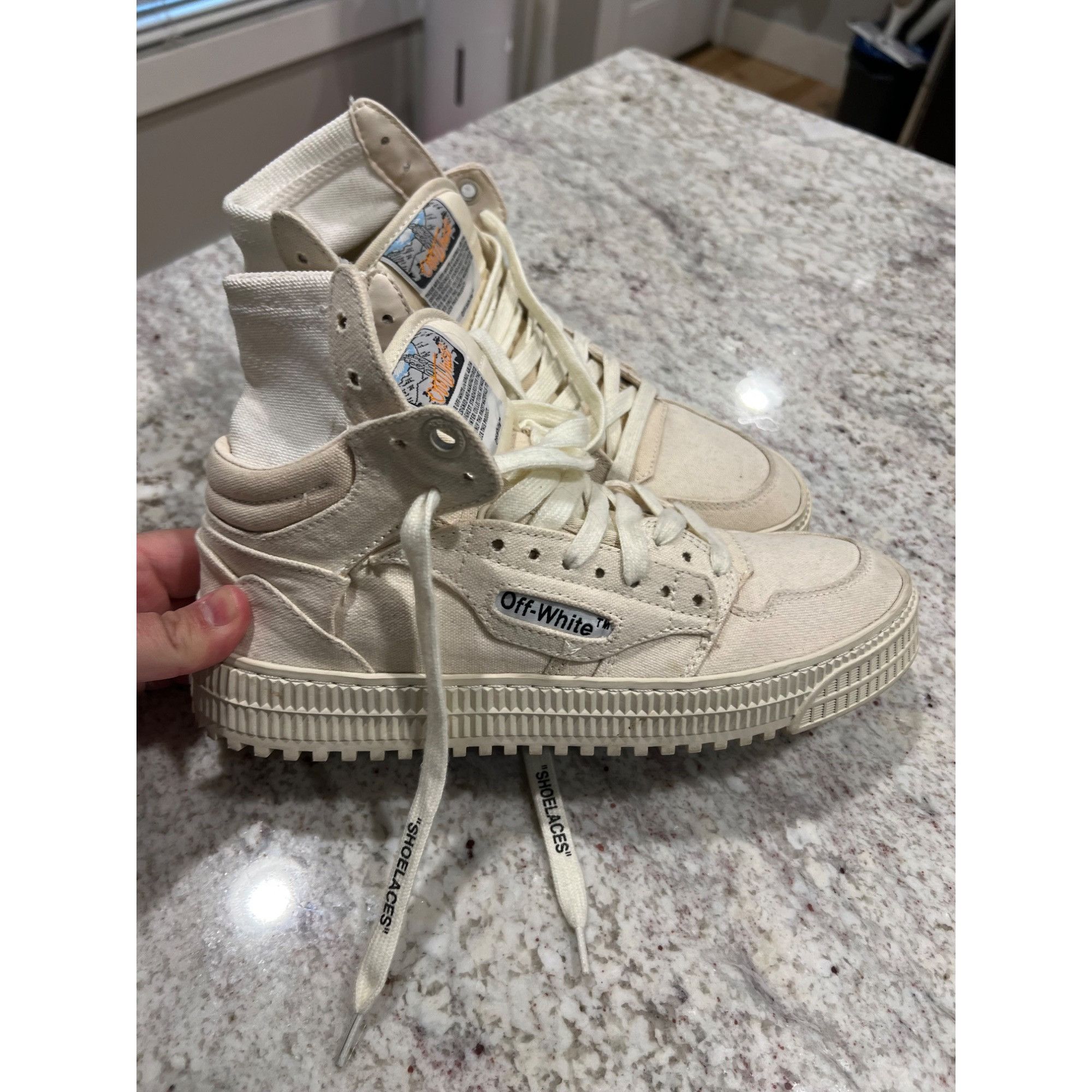 Off-White Off-White Cup Sole 3.0 Shoes - Size 40/ M7 W9 Size US 7 / EU 40 - 1 Thumbnail