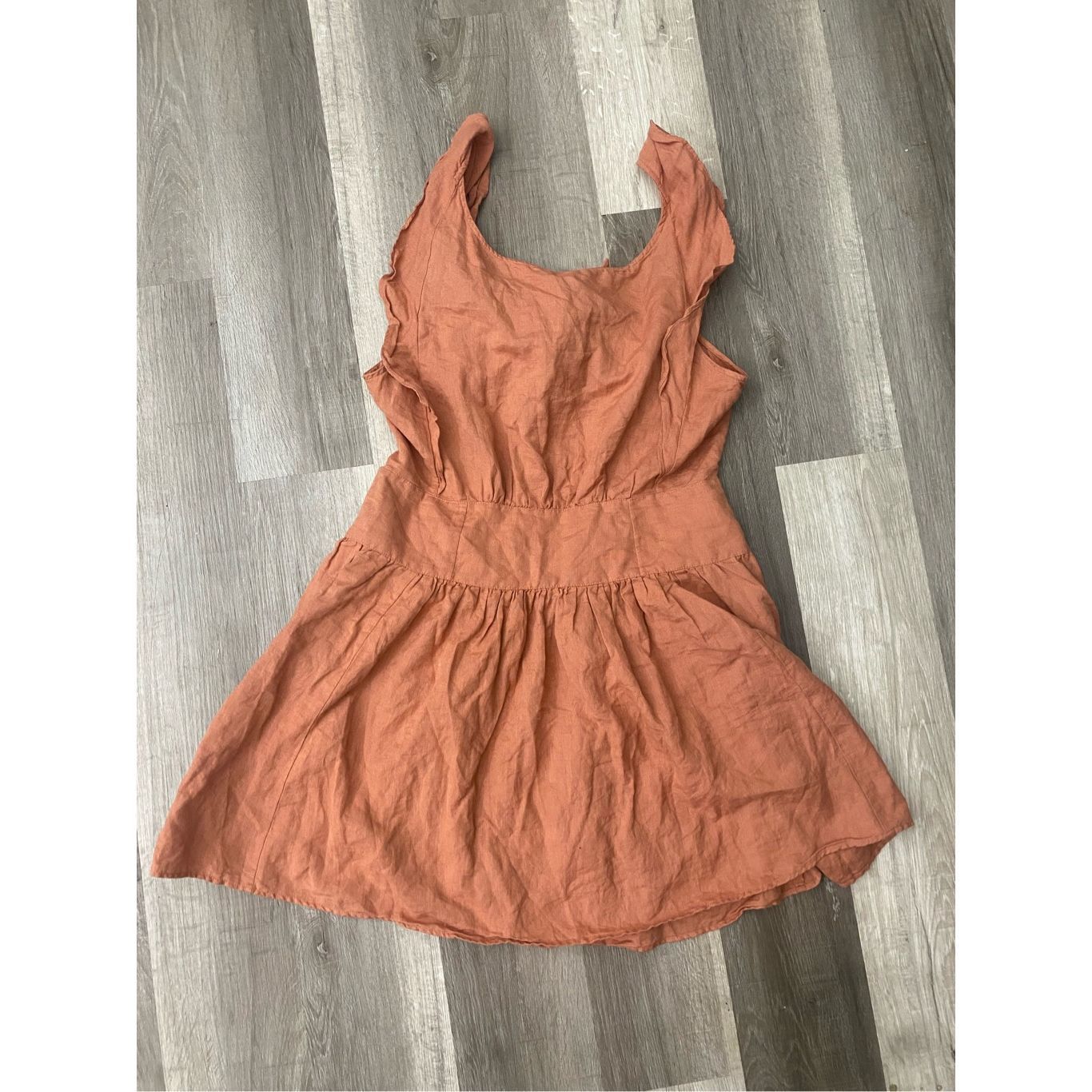 Free People REVOLVE Erin Mini Dress in Bronze, Size Medium M