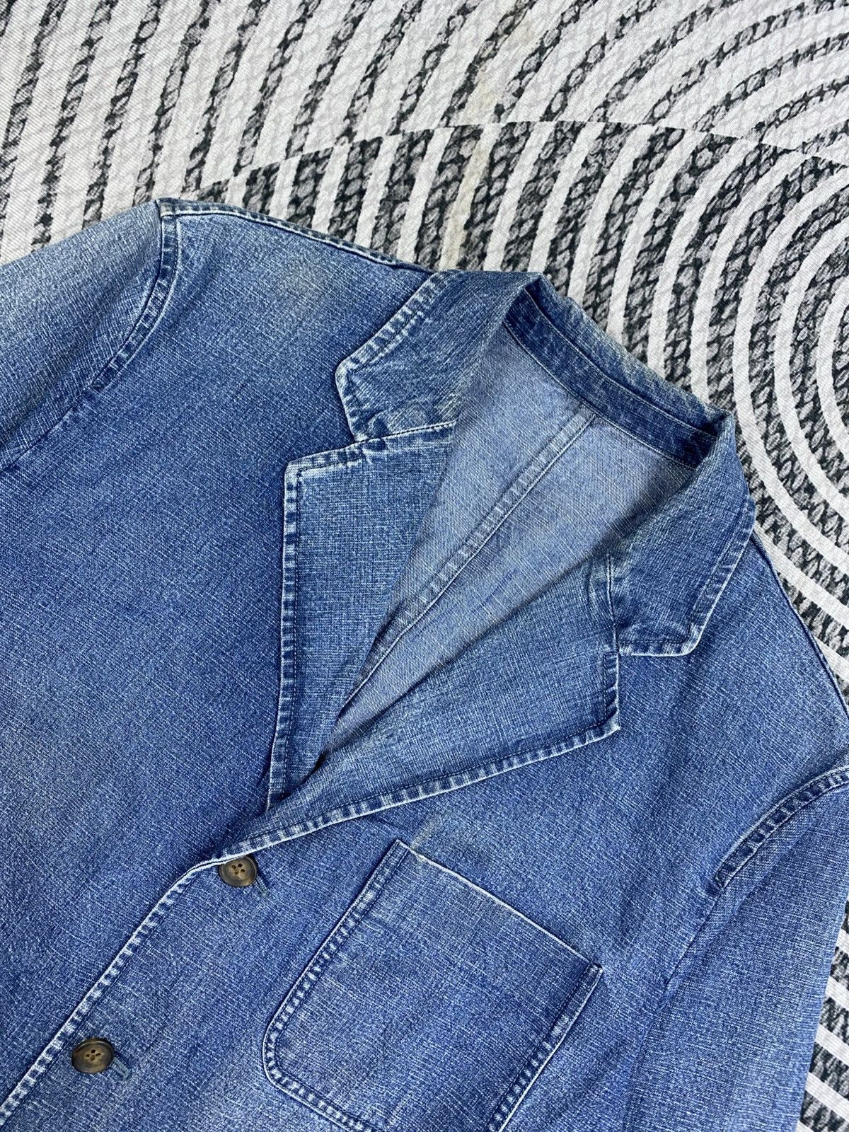 L&B Vintage L&B Homme Denim Chore Jacket Size US L / EU 52-54 / 3 - 7 Thumbnail