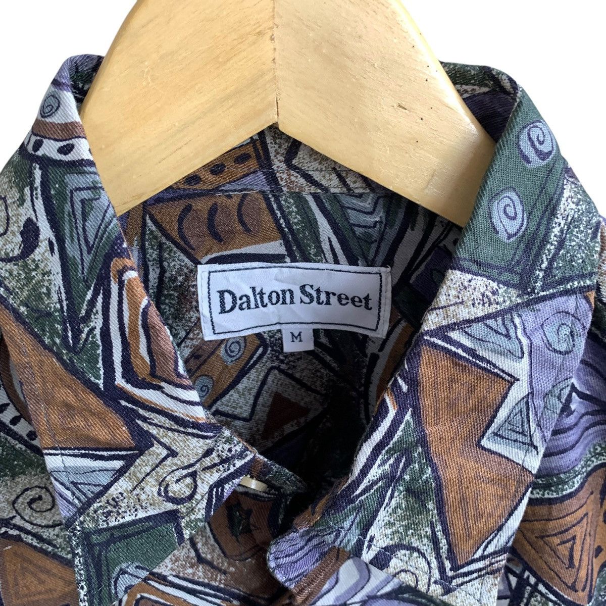 Japanese Brand × Vintage Vintage dalton street shirts full print art Size US L / EU 52-54 / 3 - 4 Thumbnail