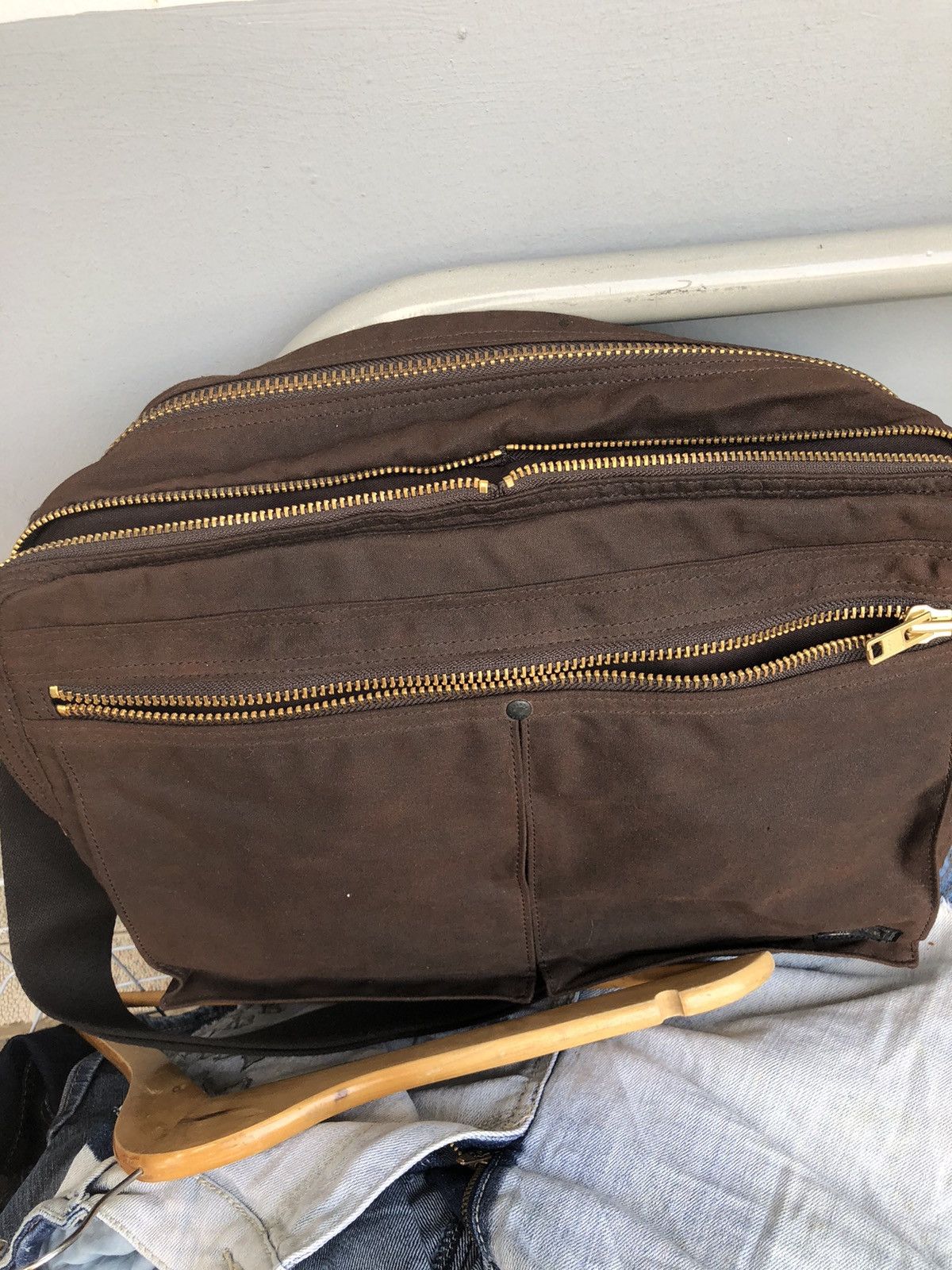 Porter Porter Double Shoulder Brown Bag Size ONE SIZE - 8 Thumbnail