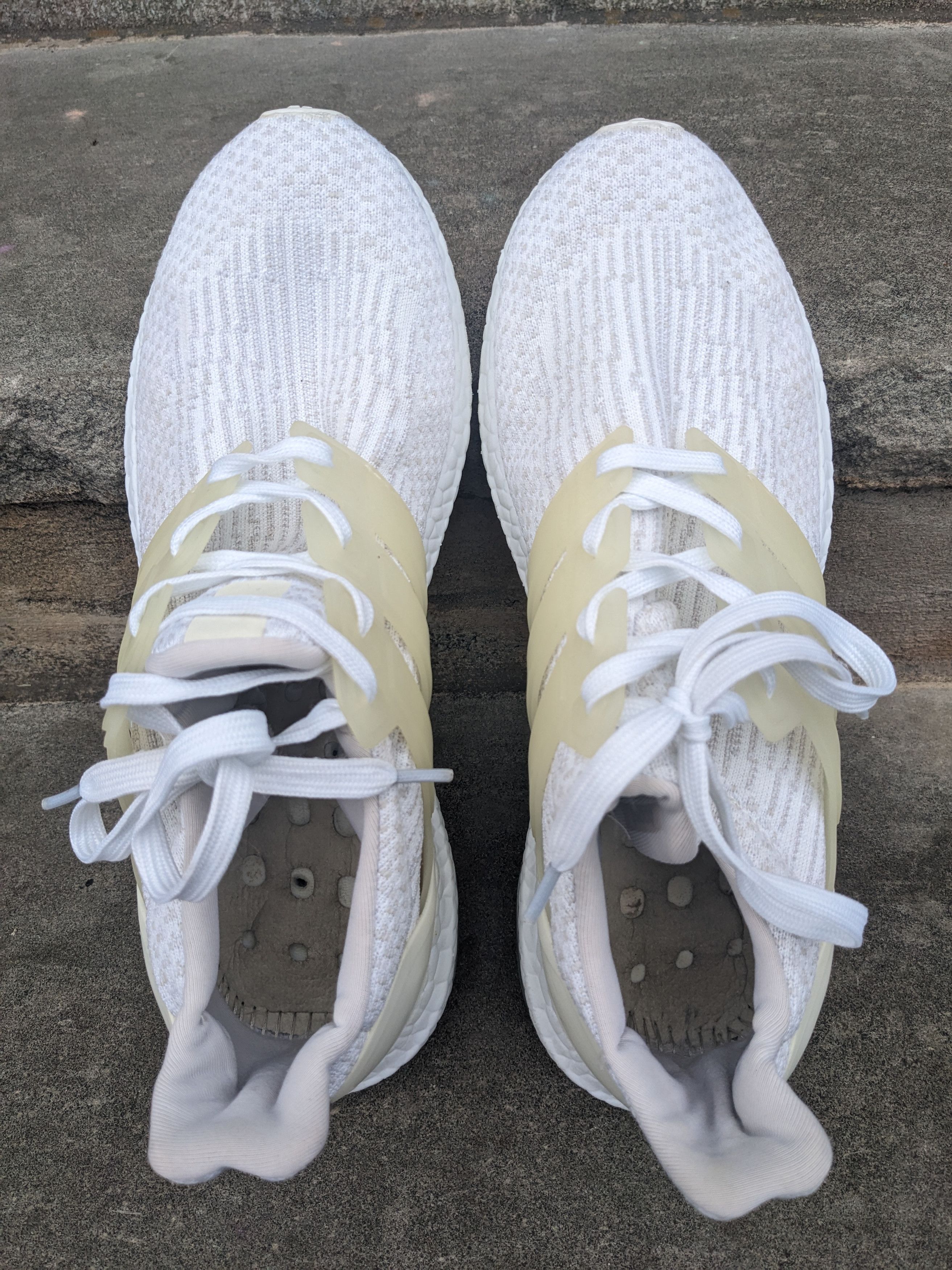 Adidas × Designer Adidas UltraBoost 3.0 Triple White Size 7 Running Shoes Size US 7 / EU 40 - 3 Thumbnail