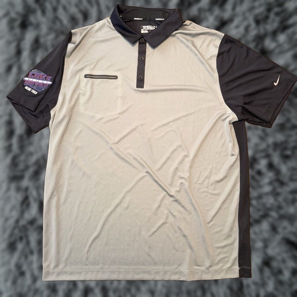 Nike Nike Tour Polo Shirt Nike Golf Gray XXL Regular Men's Short Sleeve Dri-Fit Performance Golf Tennis Walking Classic Modern Sports Size US XXL / EU 58 / 5 - 1 Thumbnail
