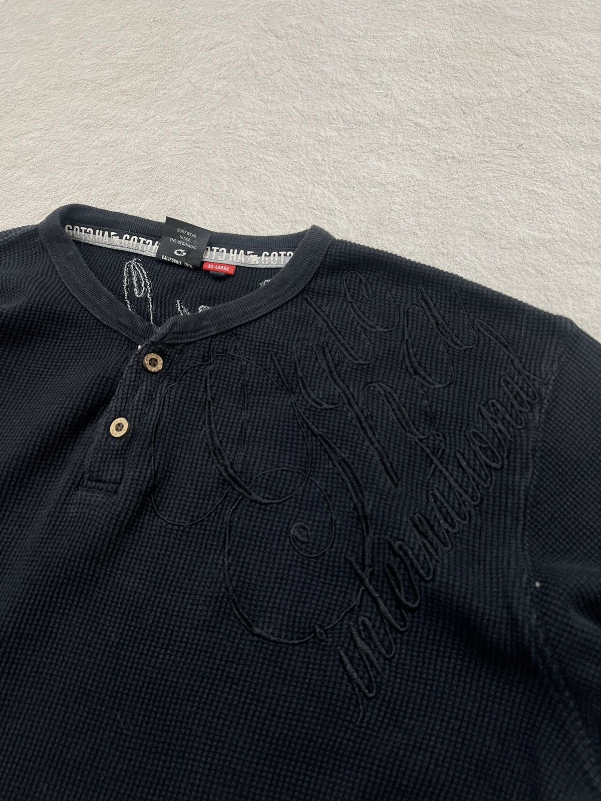 Number (N)ine 2000s Gotcha Hysteric Embroidery Poem Thermal y2k Lgb Ifsix Size US L / EU 52-54 / 3 - 2 Thumbnail