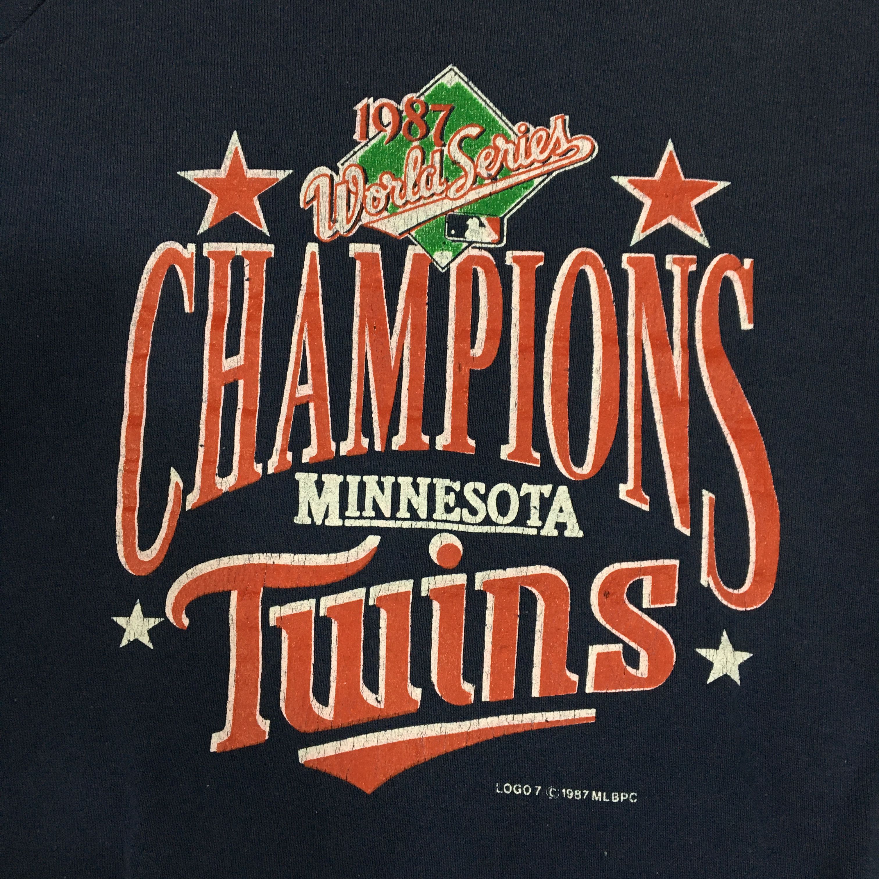 Fruit Of The Loom × Vintage Vintage MINNESOTA TWINS World Series Sweatshirts Size M / US 6-8 / IT 42-44 - 6 Thumbnail