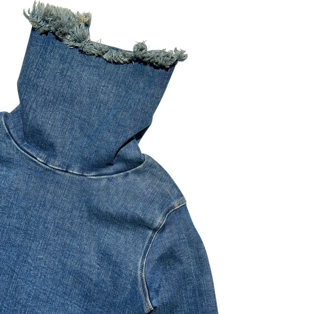 Maison MIHARA YASUHIRO High neck stretch denim top Size S / US 4 / IT 40 - 2 Thumbnail