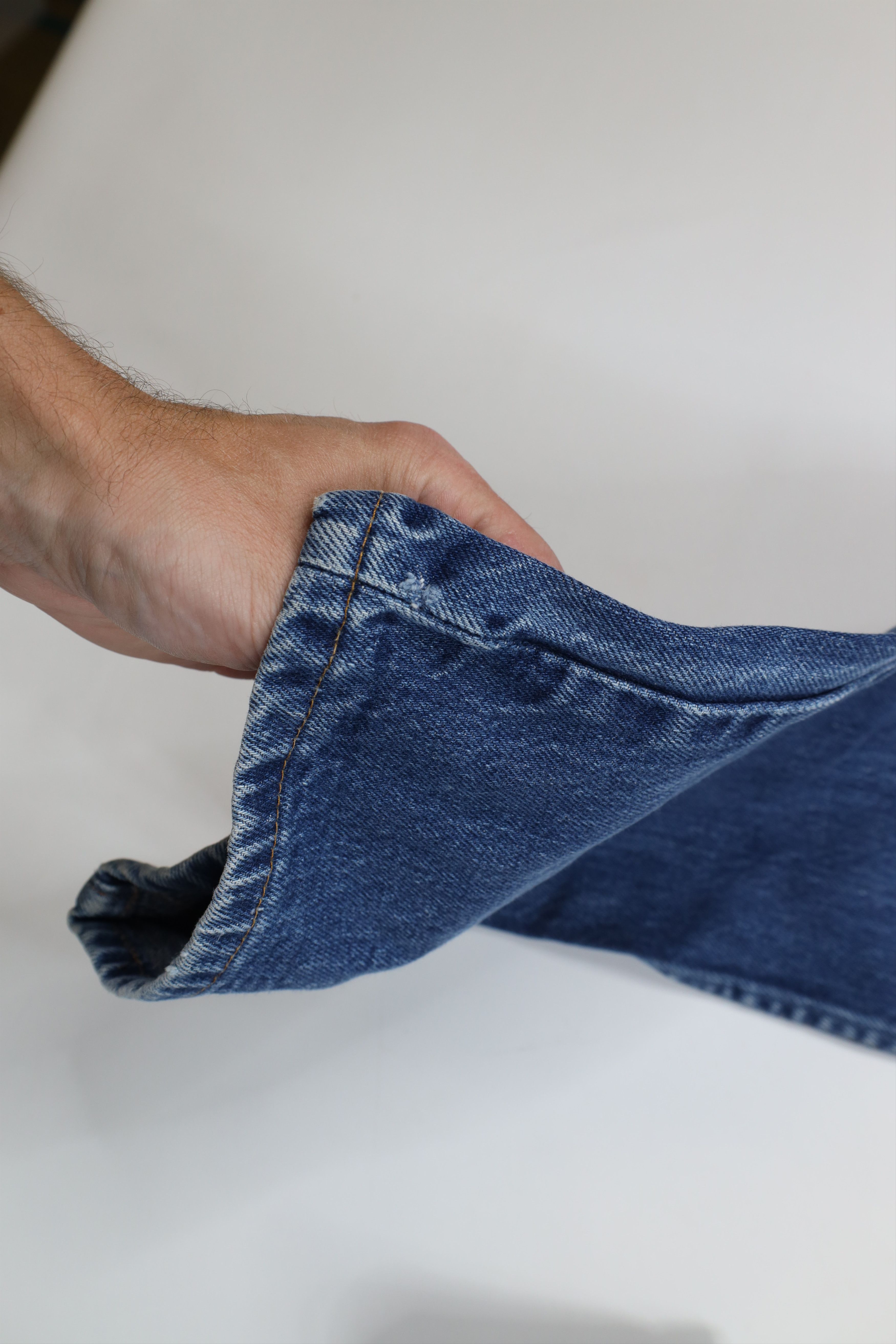 Vintage Vintage 70s Streetwear Western Flared Denim Jeans Blue USA Size US 29 - 8 Thumbnail