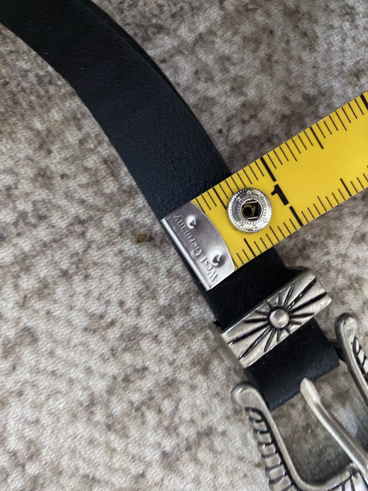 Vintage Navajo Design Buckle Belt Size ONE SIZE - 11 Thumbnail
