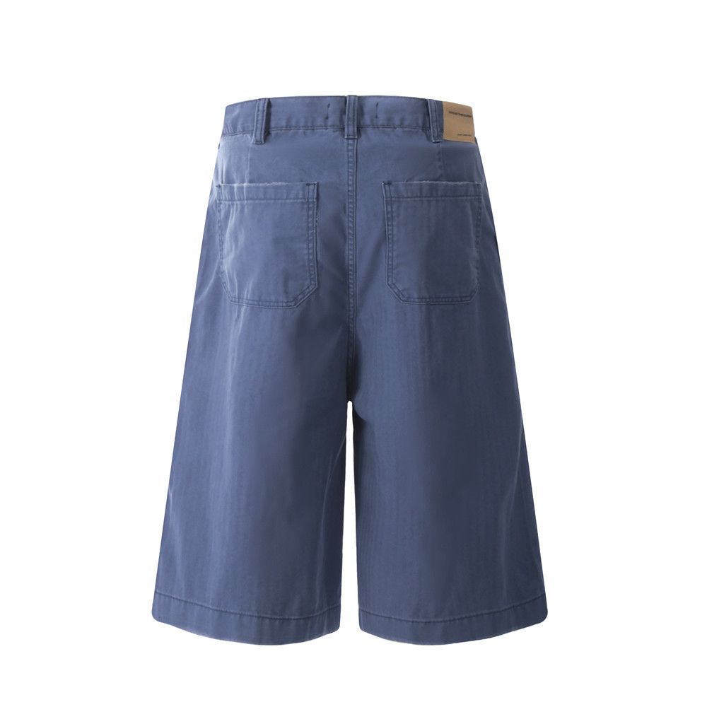 Japanese Brand × Vintage Street men's punk distressed casual cargo wide-leg shorts Size US 32 / EU 48 - 3 Thumbnail