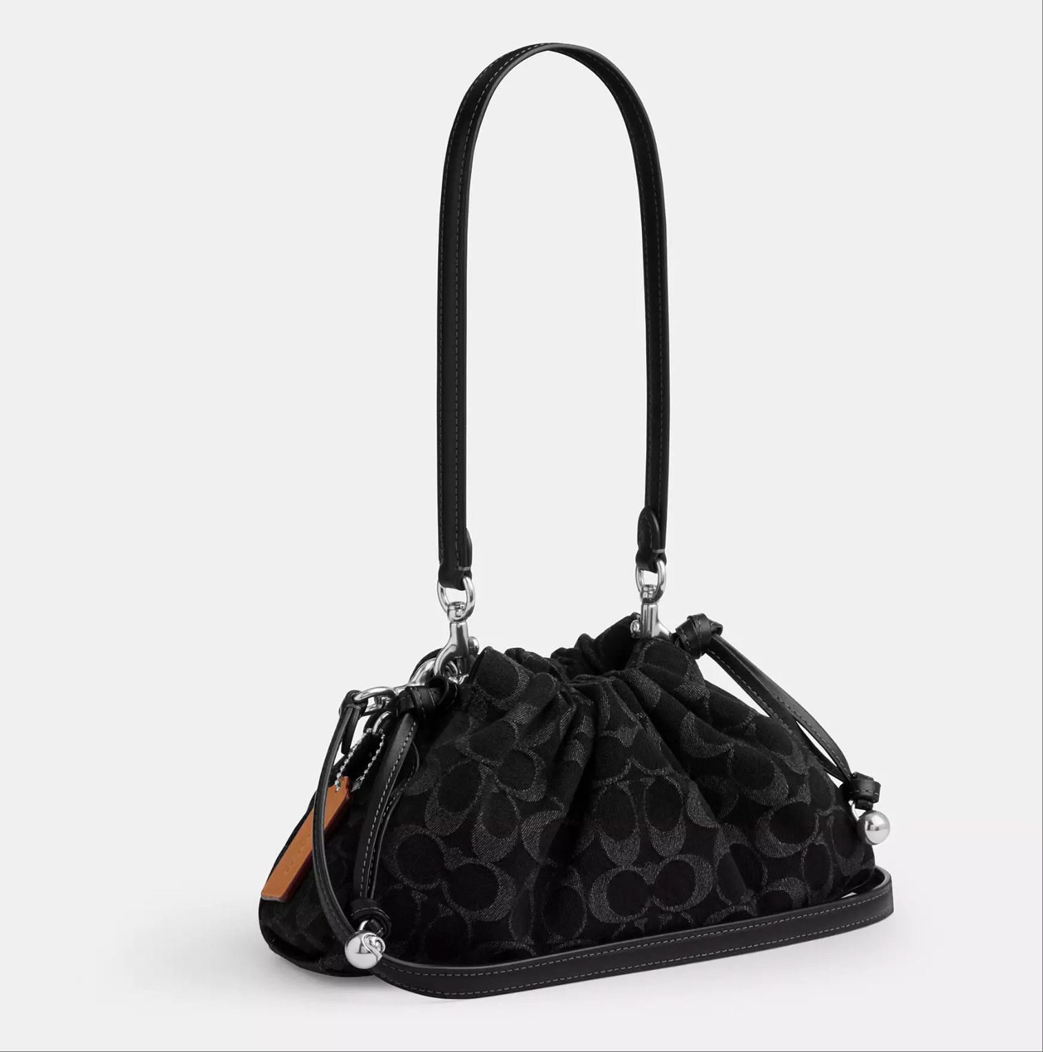 Coach Faye Shoulder Bag In Signature Denim CDB93 Size ONE SIZE - 9 Thumbnail