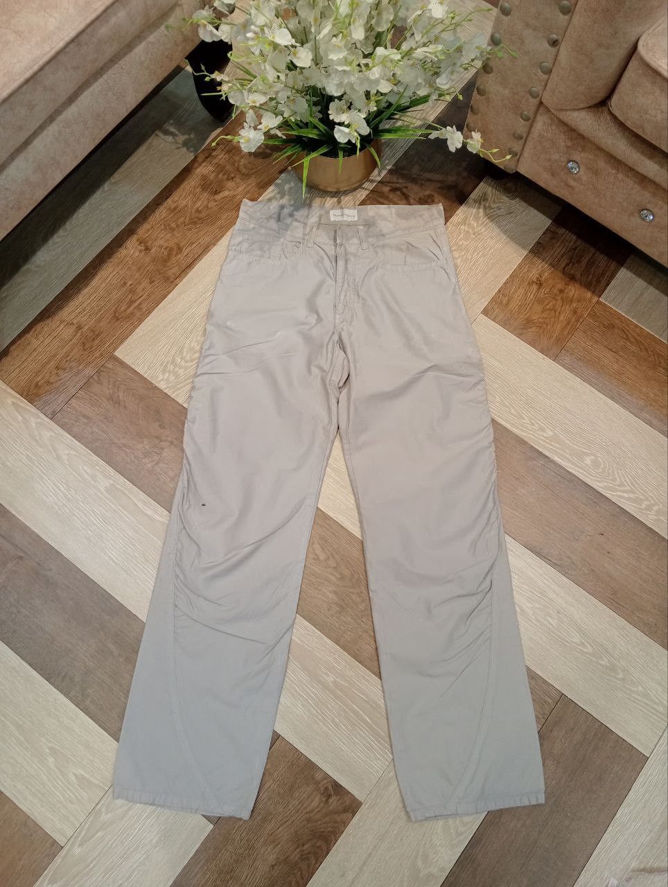 Issey Miyake ISSEY MIYAKE TSUMORI CHISATO GREY COTTON PANTS - SIZE 2 Size US 30 / EU 46 - 1 Thumbnail