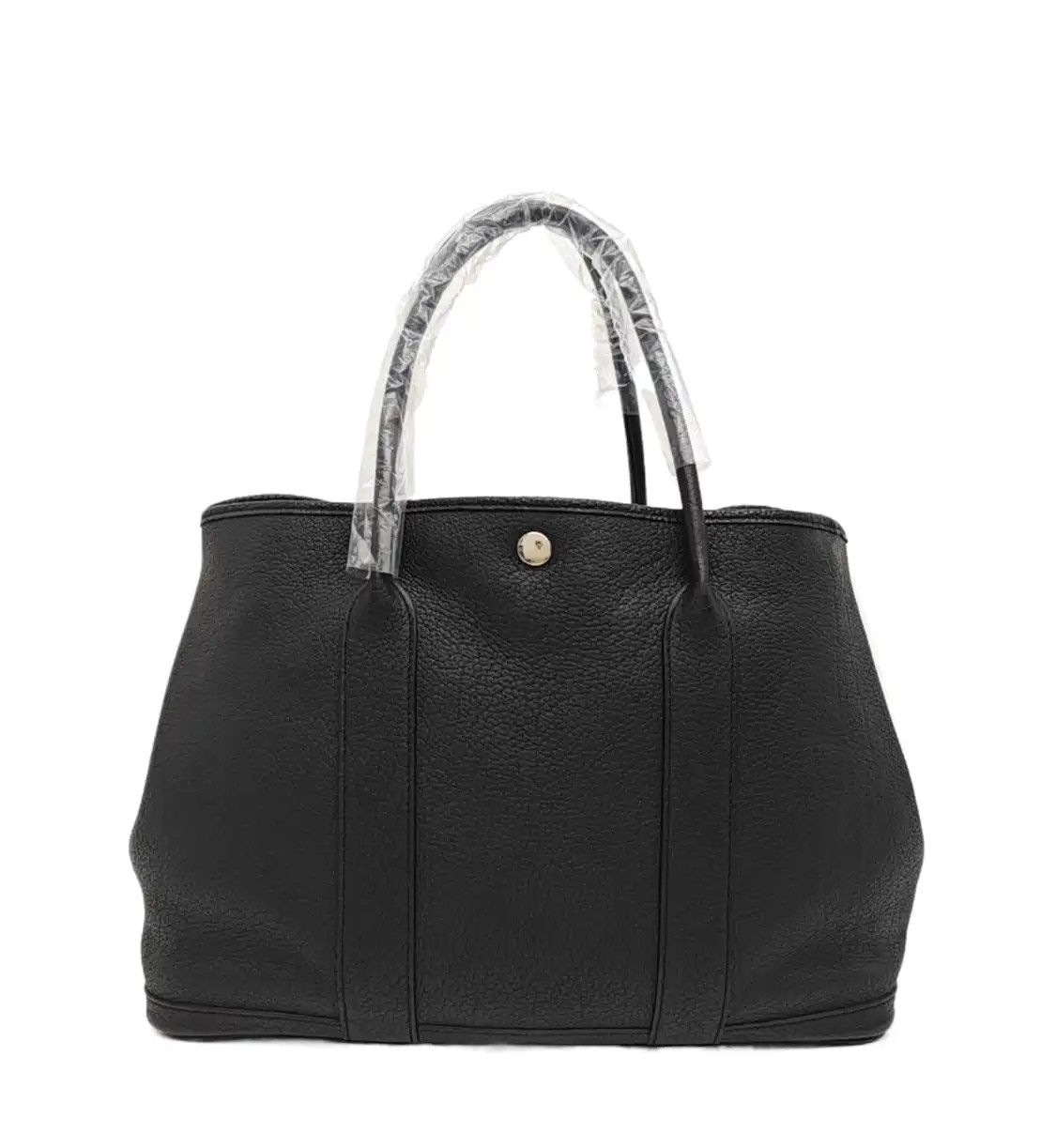 Hermes Hermes Garden Party black Negondacowhide leather handbag silver hardware medium Size ONE SIZE - 1 Thumbnail