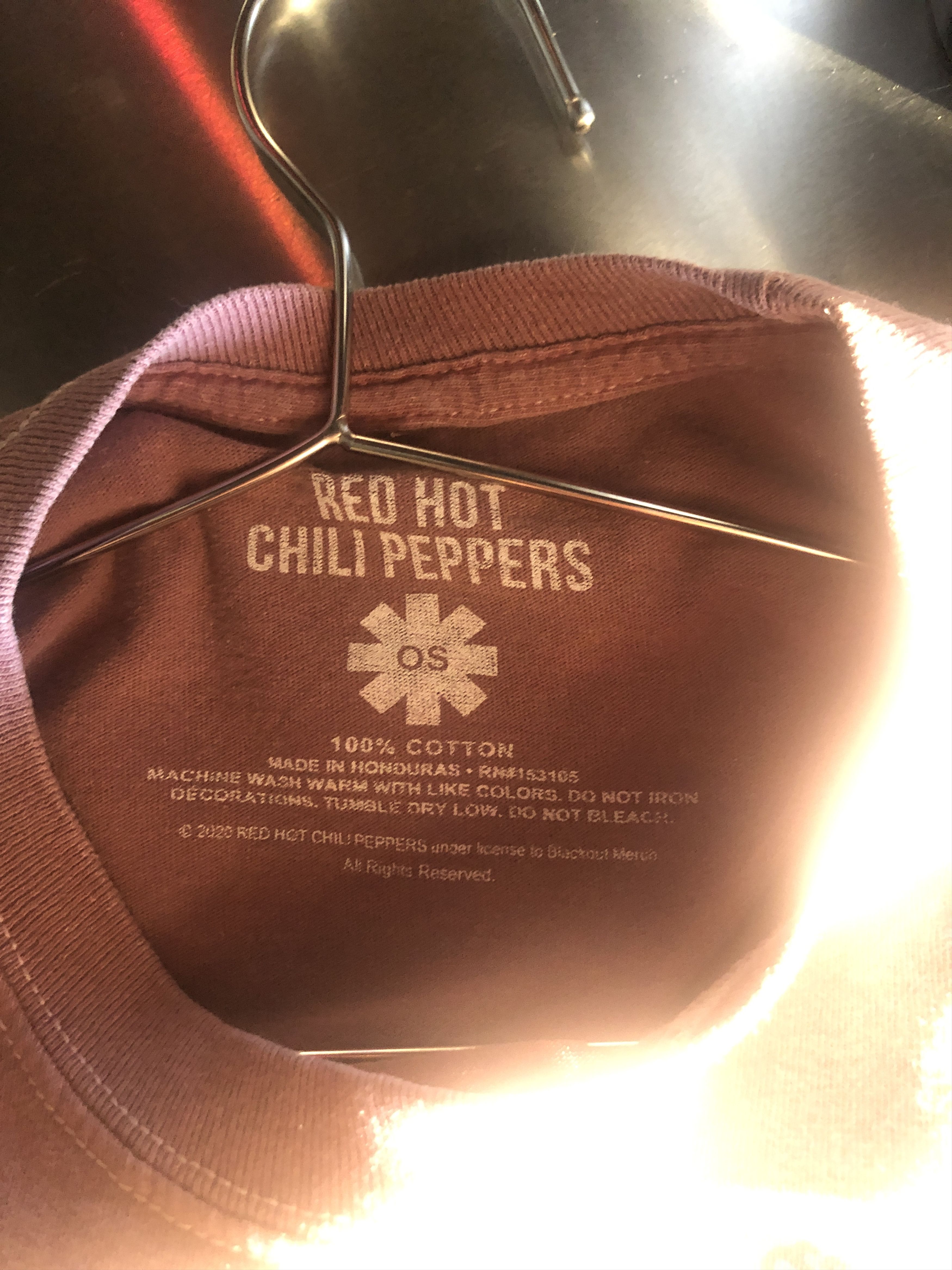 Other Red Hot Chili Peppers Cropped T-Shirt Size ONE SIZE - 3 Thumbnail