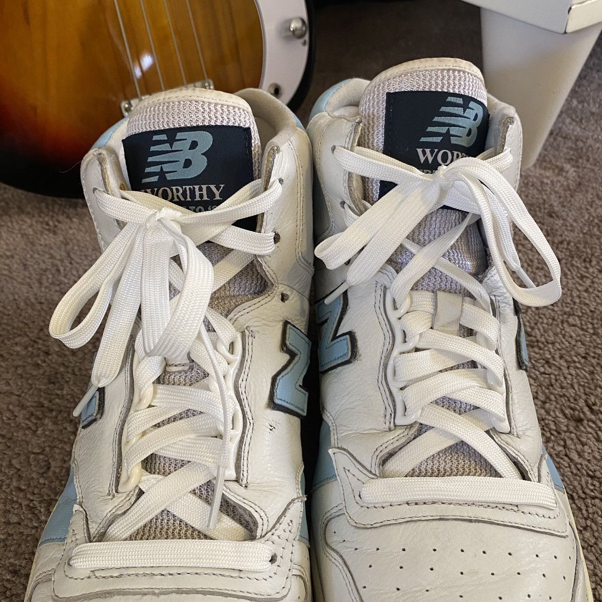 Aime Leon Dore × New Balance RARE James Worthy x 740 High Tribute To UNC 2014 Size US 13 / EU 46 - 8 Thumbnail