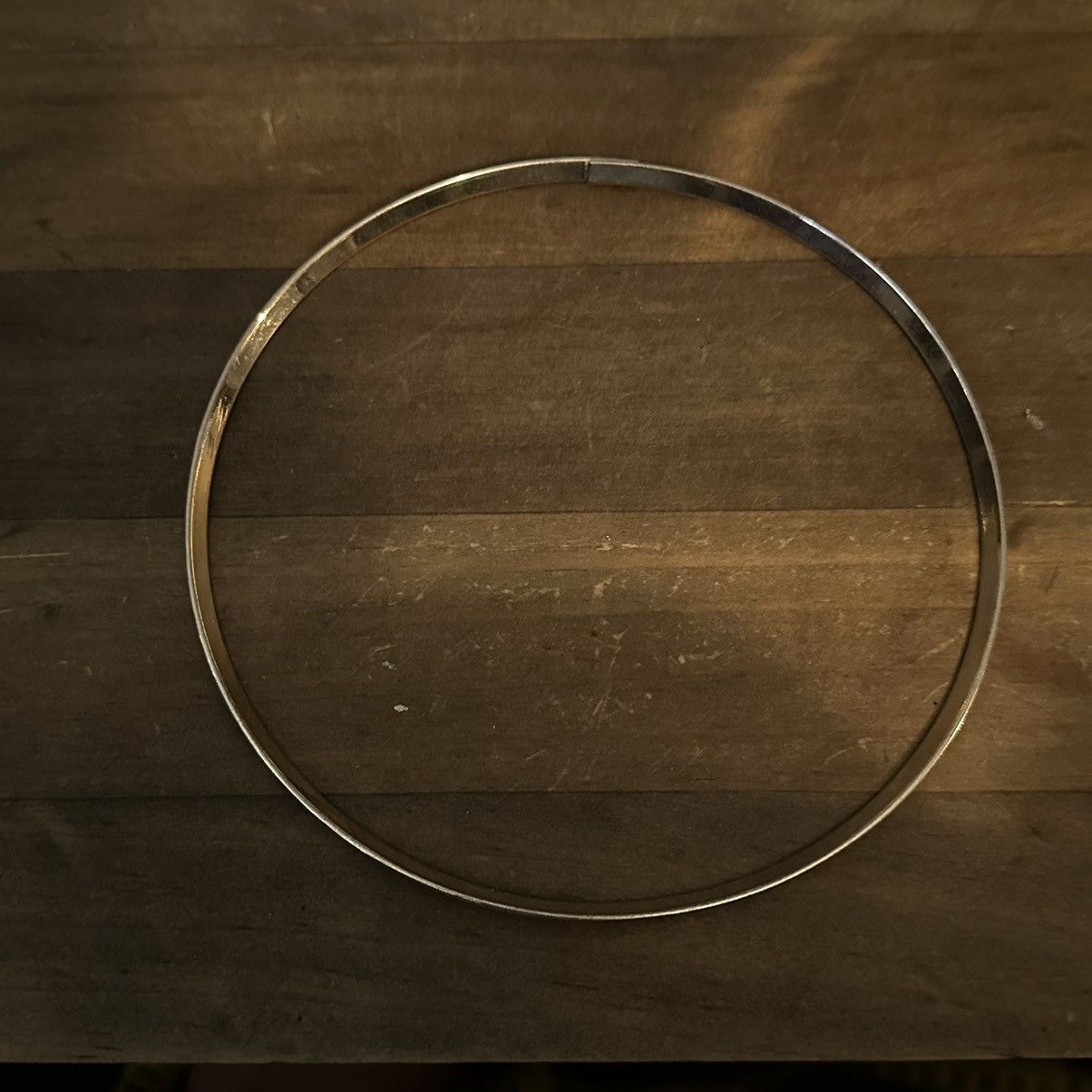 Other Gold tone omega hoop necklace Size ONE SIZE - 2 Thumbnail