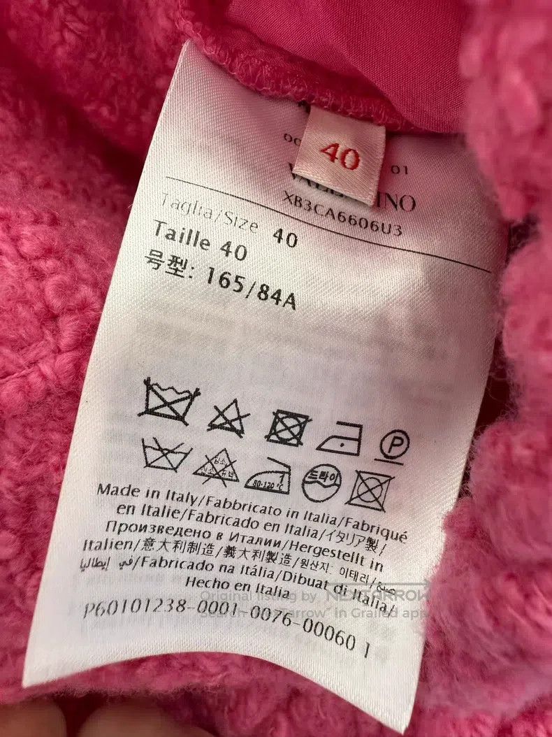 Valentino Valentino Rose pink sheep coat coat Size XS / US 0-2 / IT 36-38 - 7 Thumbnail