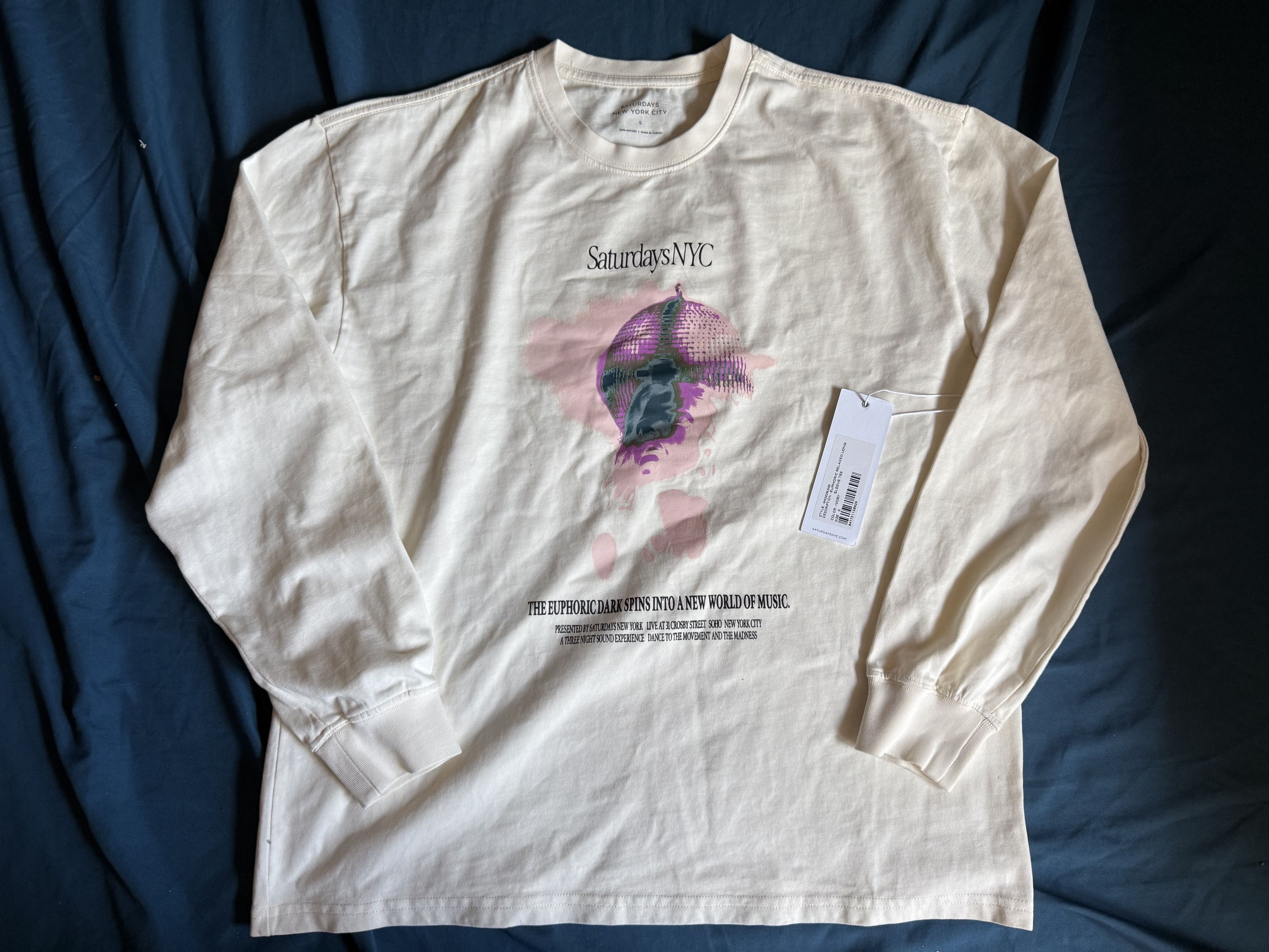 Saturdays NYC Saturdays NYC Relaxed fit L/S Tee Shirt SMALL $78 Size US S / EU 44-46 / 1 - 2 Thumbnail