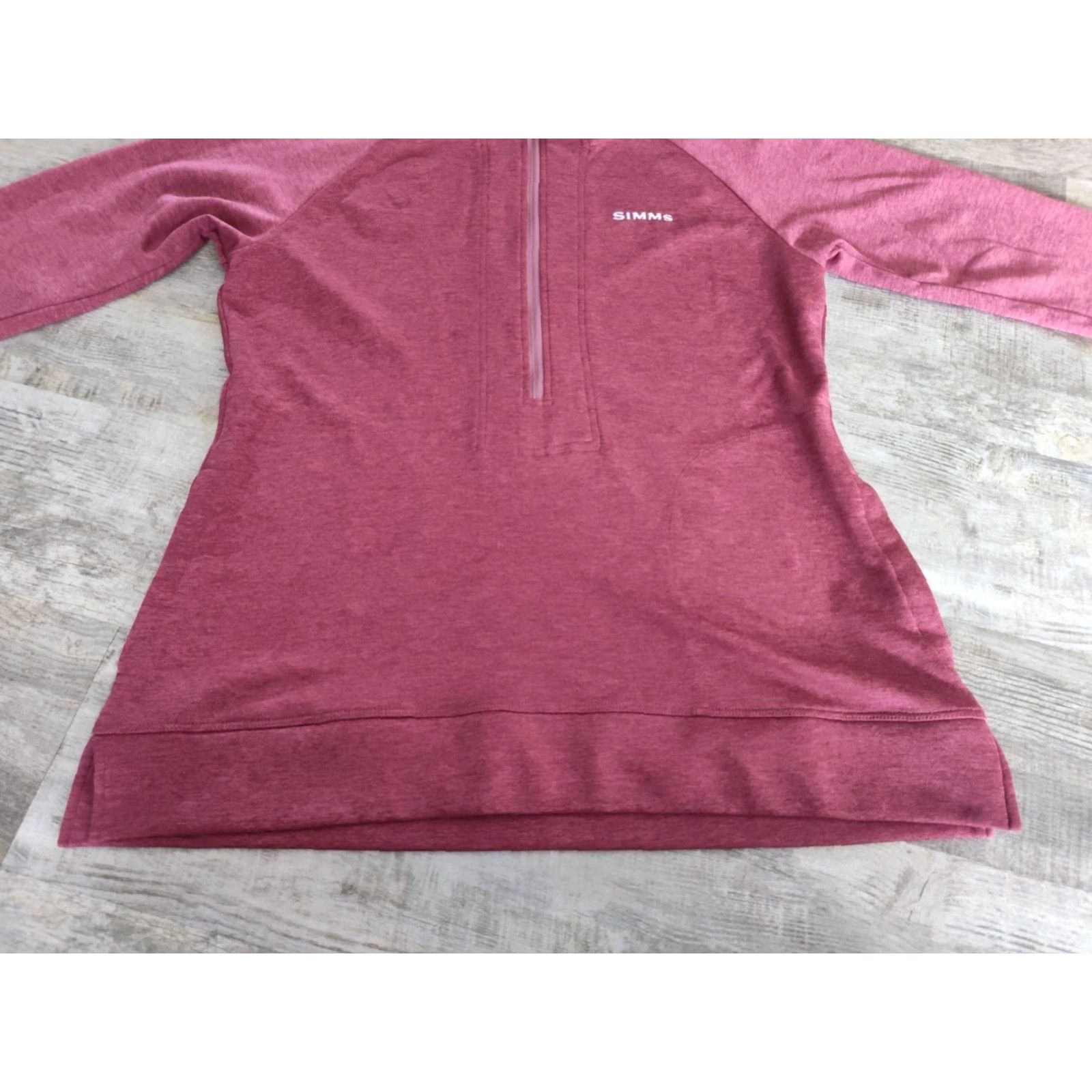 Vintage Simms Fishing Insect Shield 1/2 Zip Stretch Performance Hoodie Women's Size M Size M / US 6-8 / IT 42-44 - 6 Thumbnail