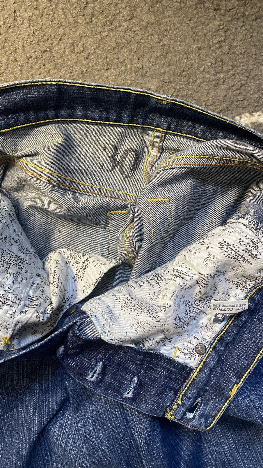 RMC Jeans RMC Denim Jeans Size US 30 / EU 46 - 5 Thumbnail