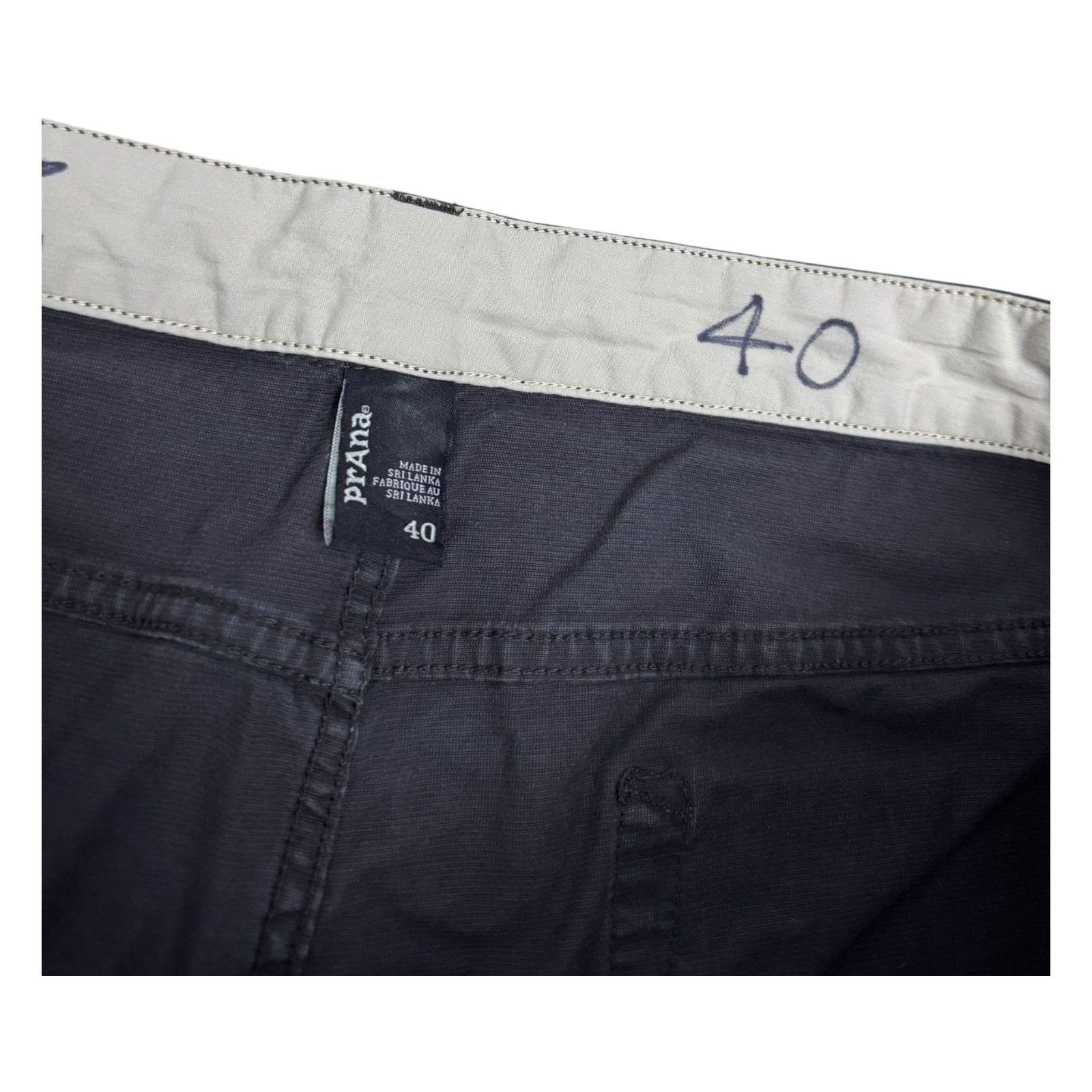Prana PRANA Organic Cotton Casual Designer Chino Pants Mens 40x32 Size US 40 / EU 56 - 7 Thumbnail