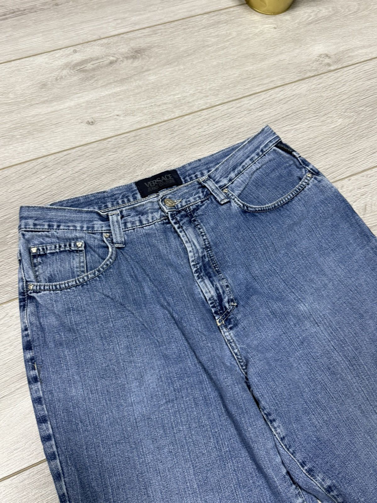 Versace Versace Jeans Couture vintage pants medusa head Size US 33 - 6 Thumbnail