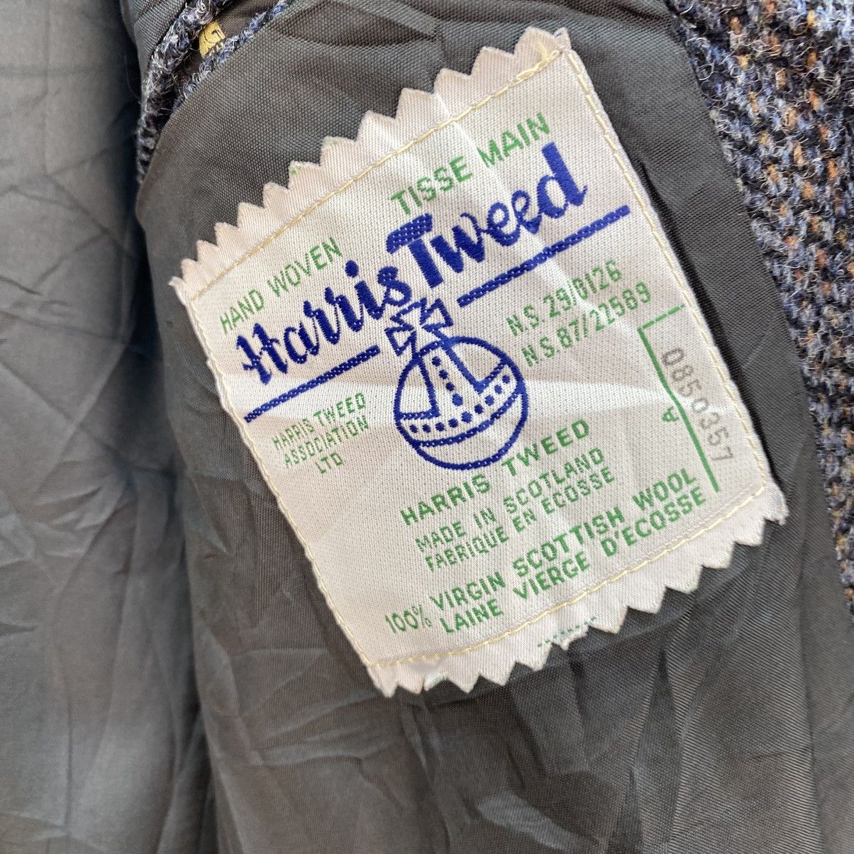 Harris Tweed 💥Harris Tweed Herringbone Jacket Size US M / EU 48-50 / 2 - 5 Thumbnail