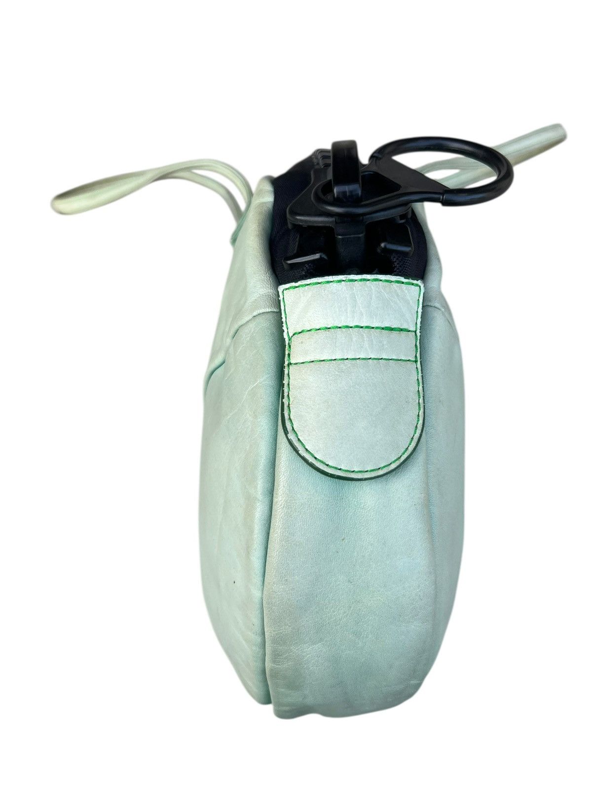 Yohji Yamamoto Kawa-Kawa Japan Patina Leather Round Shoulder Bag Size ONE SIZE - 13 Thumbnail