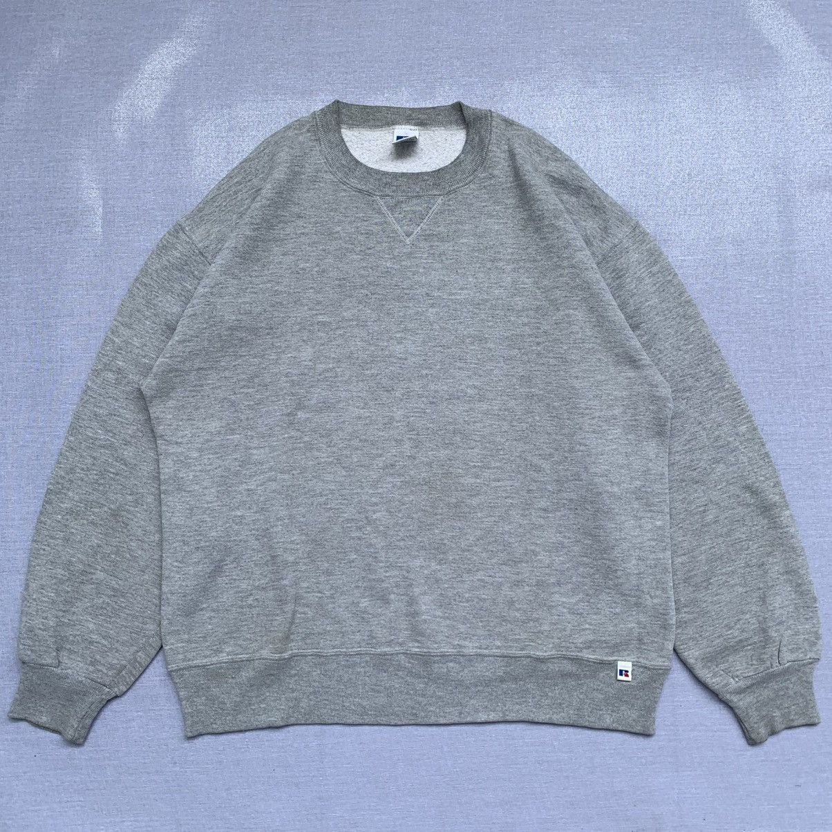 Russell Athletic × Vintage Vintage 00's Russell Athletic sweatshirt blank Size US L / EU 52-54 / 3 - 1 Thumbnail
