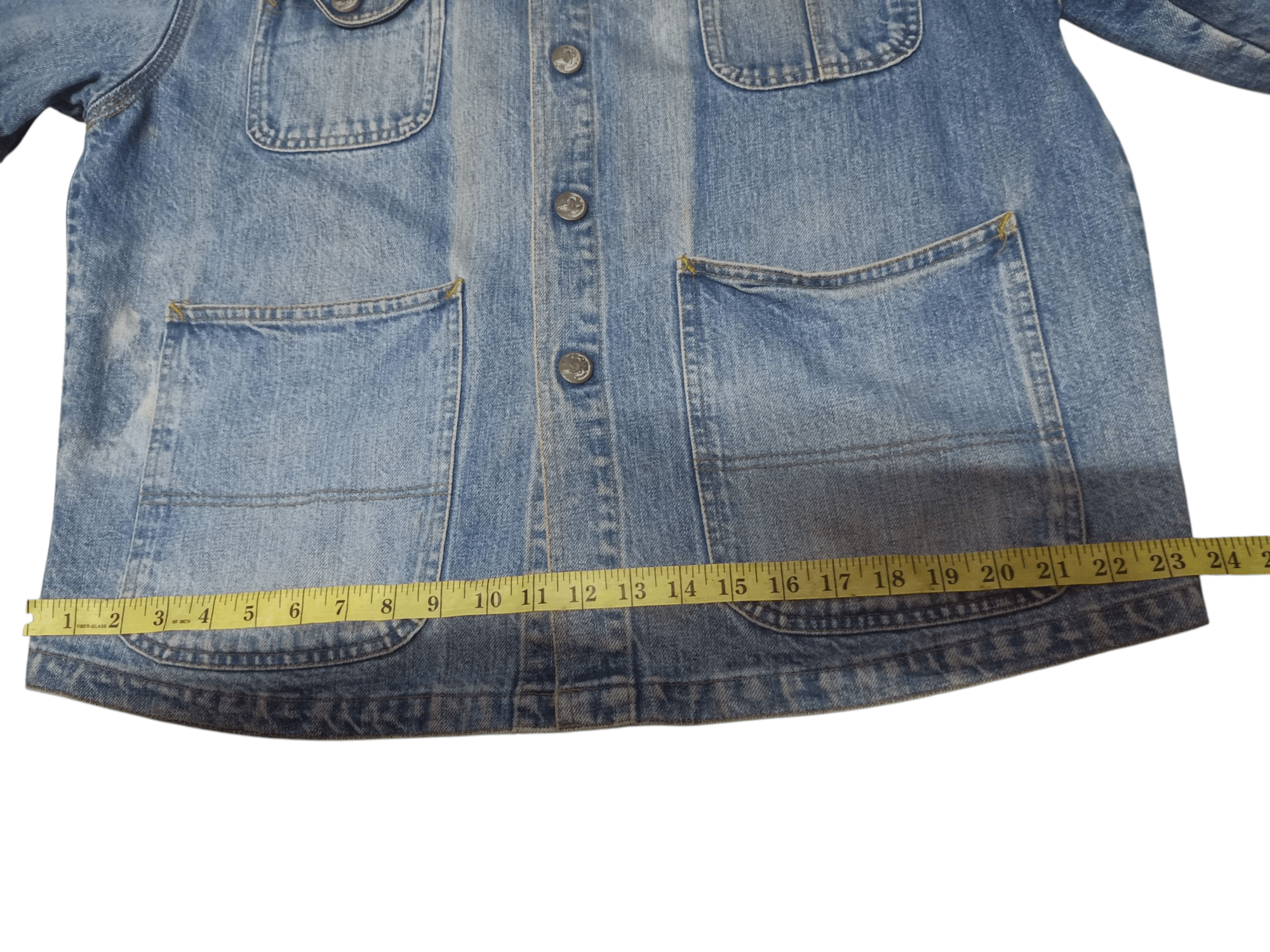 Japanese Brand 🌟Vintage Bobson Chore Denim Jacket Men 🌟 Size US L / EU 52-54 / 3 - 15 Thumbnail