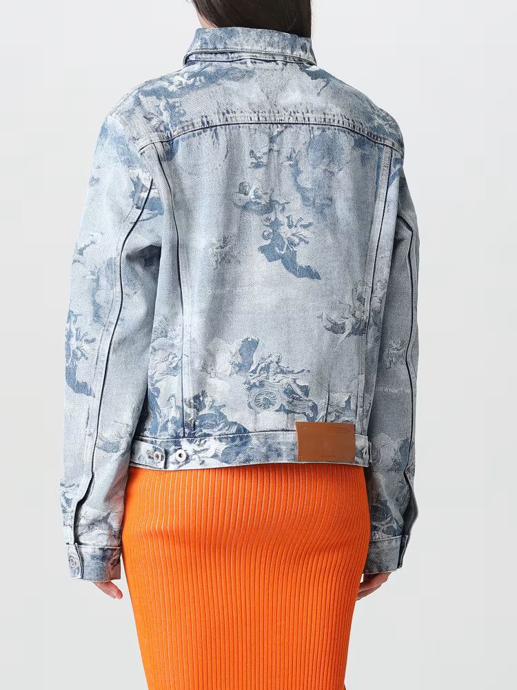 Off-White o1y1125 Denim Jacket in Blue Size S / US 4 / IT 40 - 3 Thumbnail