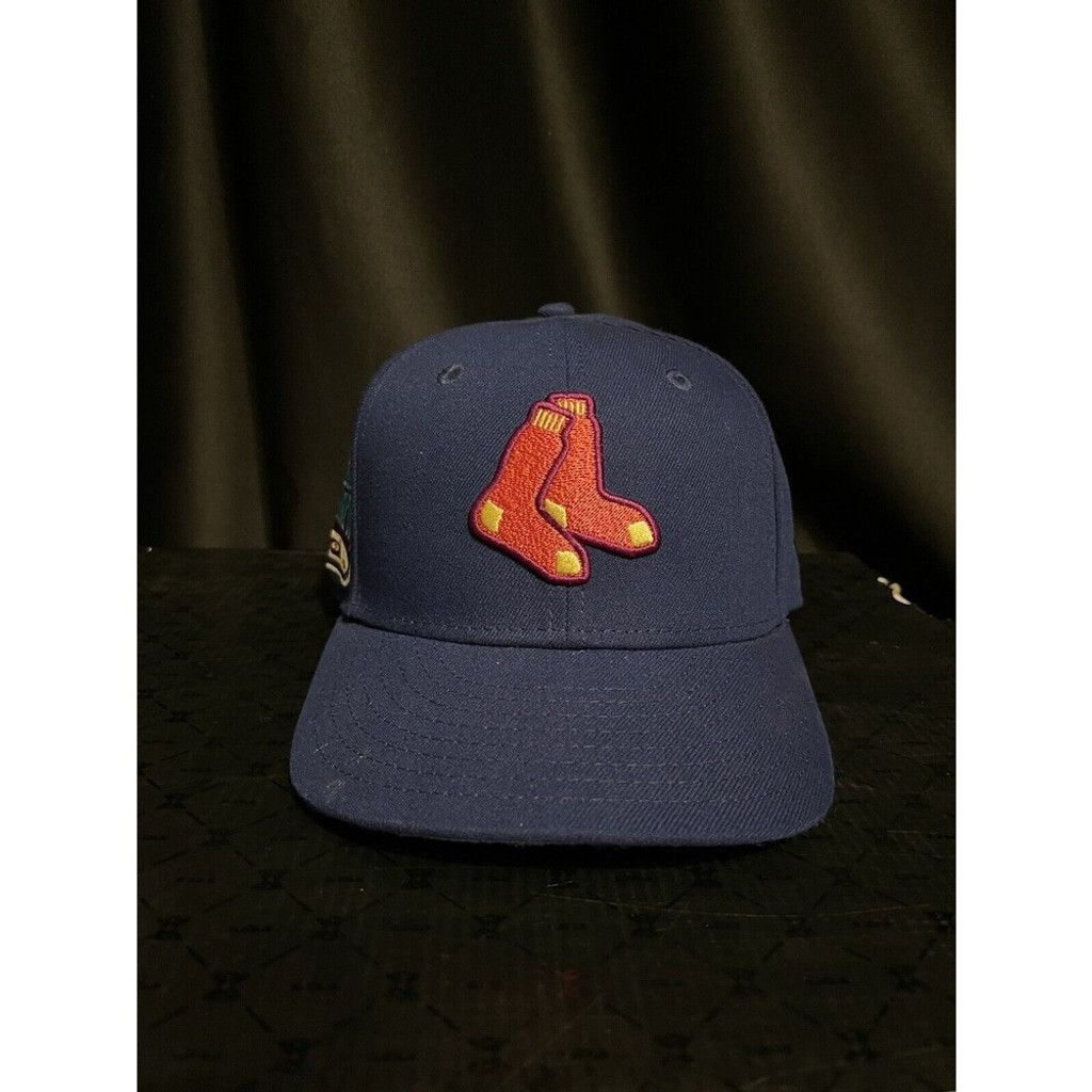 Hat Club × New Era 7 1/4 Boston Red Sox Fitted Hat Interstellar Jelly Space Jam Size ONE SIZE - 2 Thumbnail