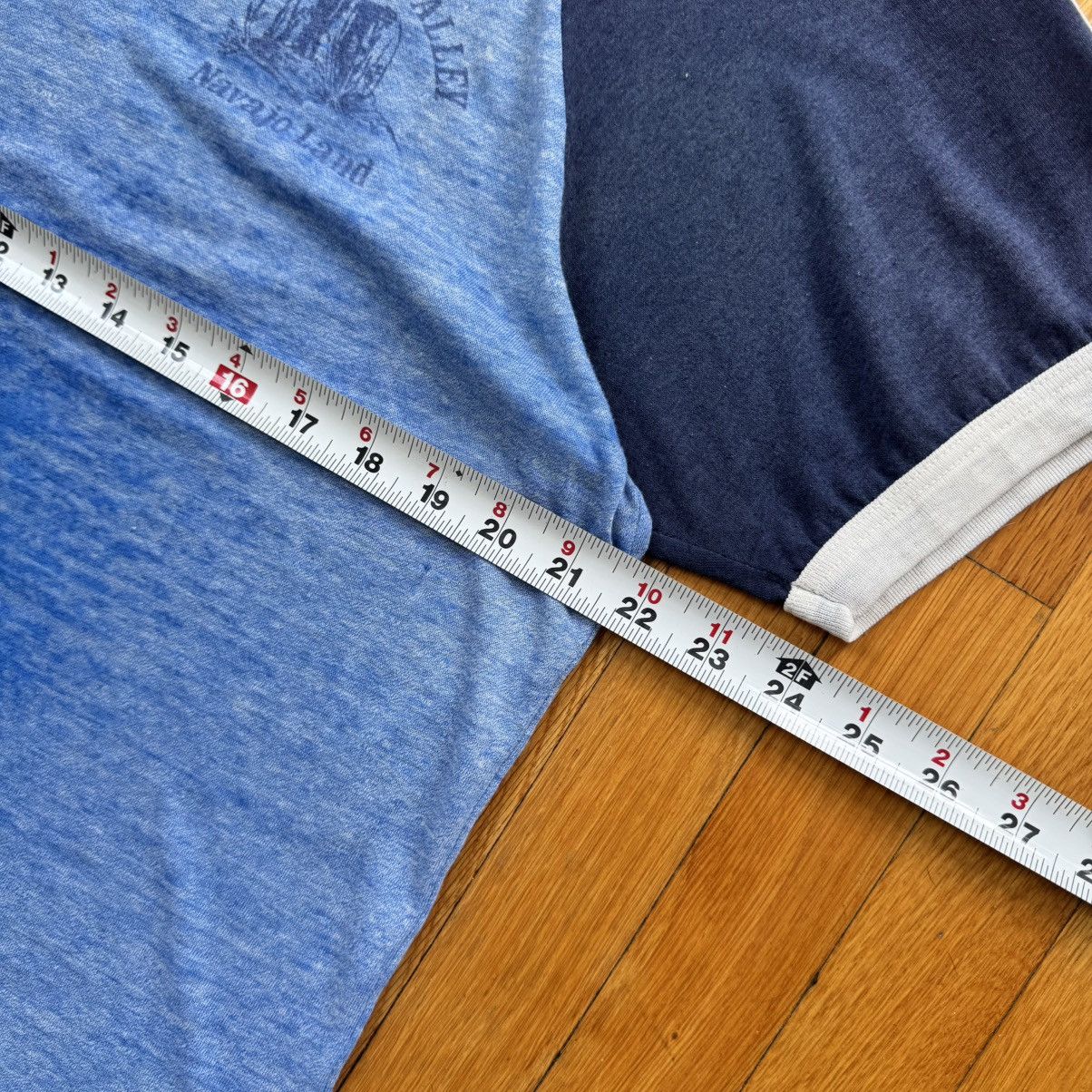 Vintage SINGLE STITCH PAPER THIN RINGER T SHIRT Size US L / EU 52-54 / 3 - 5 Thumbnail