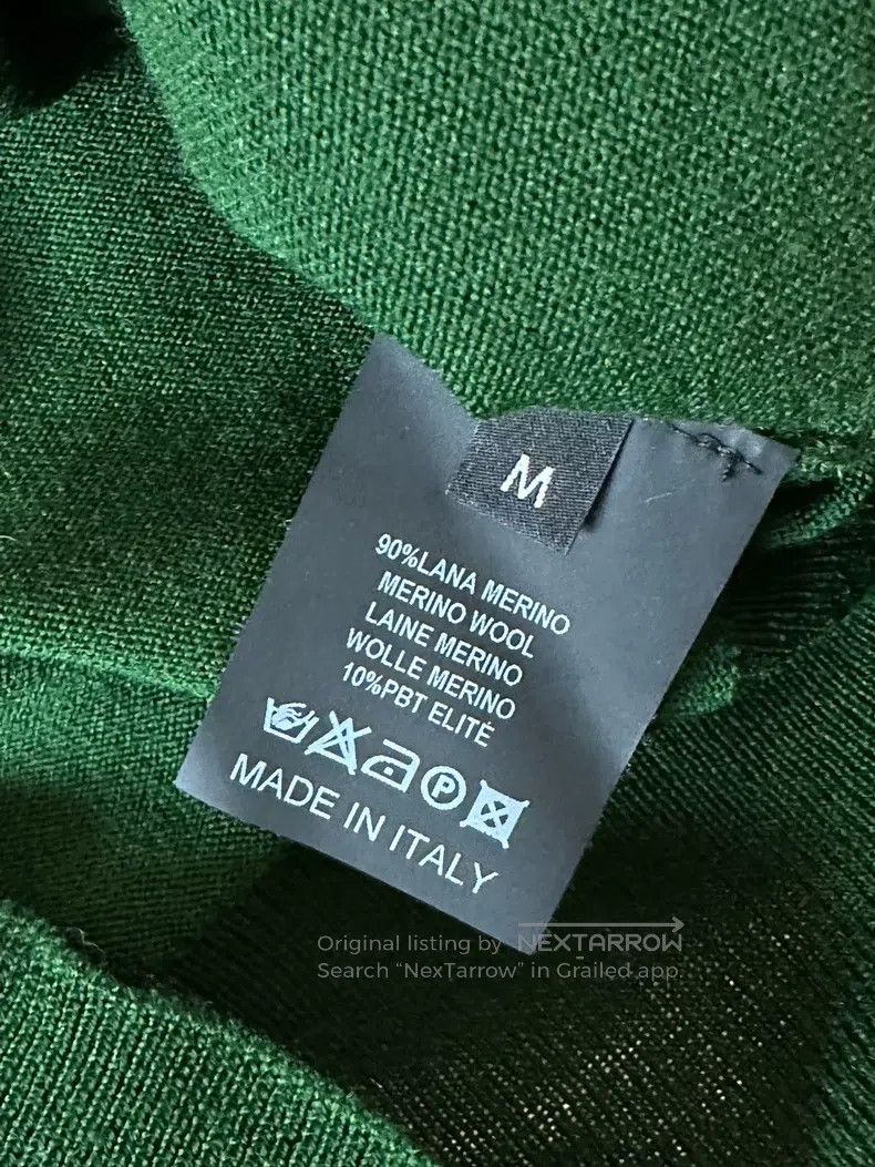 Raf Simons Raf simons Medium green high-necked wool bottom Size US M / EU 48-50 / 2 - 4 Thumbnail