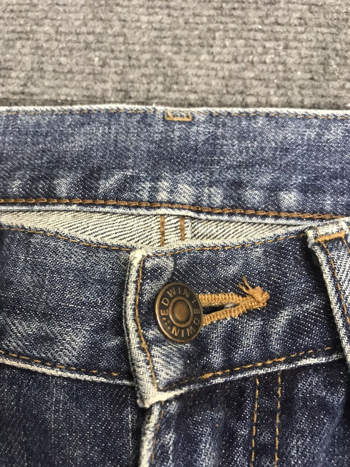 Edwin × Japanese Brand 💥MINIMALIST💥EDWIN 503 REGULAR DENIM F437 Size US 29 - 10 Thumbnail