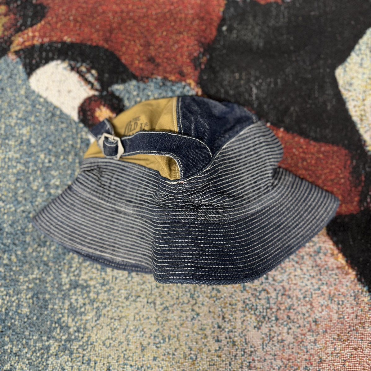 Kapital × Kapital Kountry KAPITAL THE OLD MAN AND THE SEA BUCKET HAT SASHIKO DENIM Size ONE SIZE - 2 Thumbnail