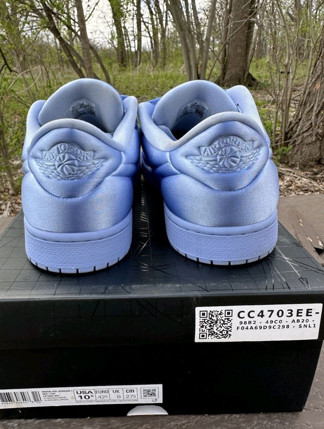Jordan Brand Air Jordan Retro 1 Low Method Of Make Satin Aluminum Wmns Size US 10.5 / IT 40.5 - 6 Thumbnail