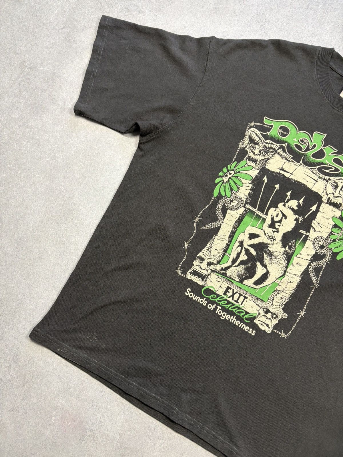 Deus Ex Machina Deus Ex Machina Records Exit Celestial Sounds Tee Vintage Size US S / EU 44-46 / 1 - 4 Thumbnail