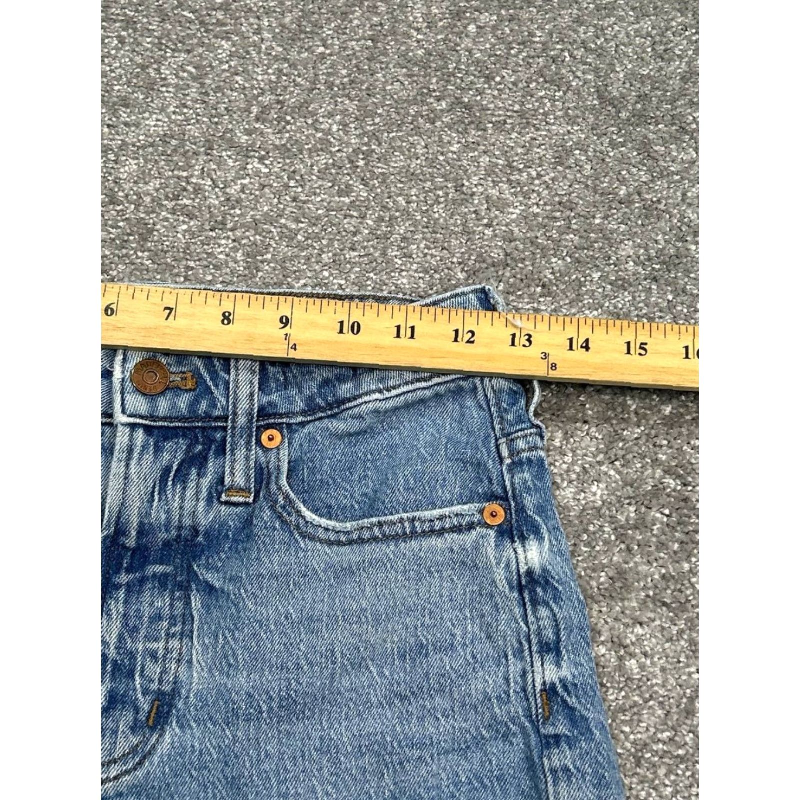 Madewell VINTAGE Madewell Skinny Jeans Womens Tall 24 Blue Denim 90s City Classic Size 42" / US 20 - 6 Thumbnail