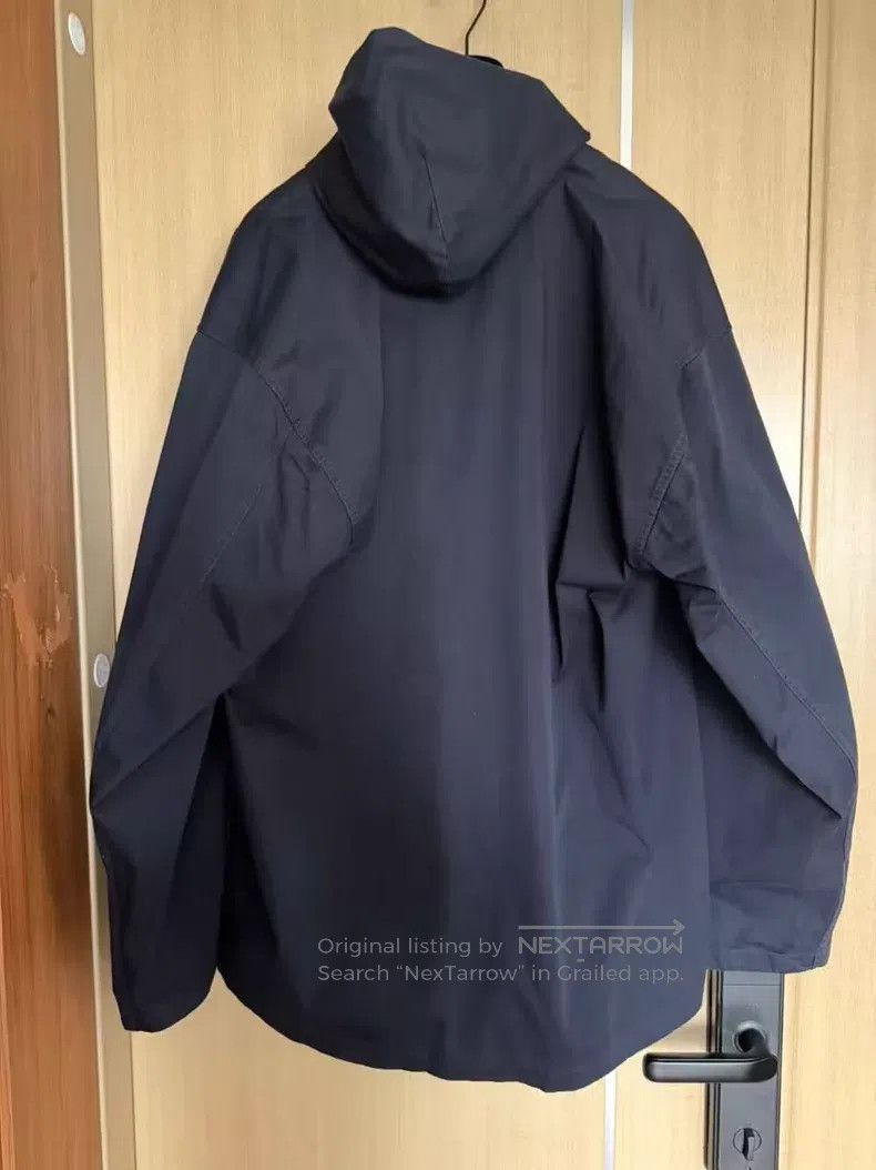 Balenciaga Balenciaga Solid Color Hooded Zip-Up Straight Sleeve Long Size US XS / EU 42 / 0 - 2 Thumbnail
