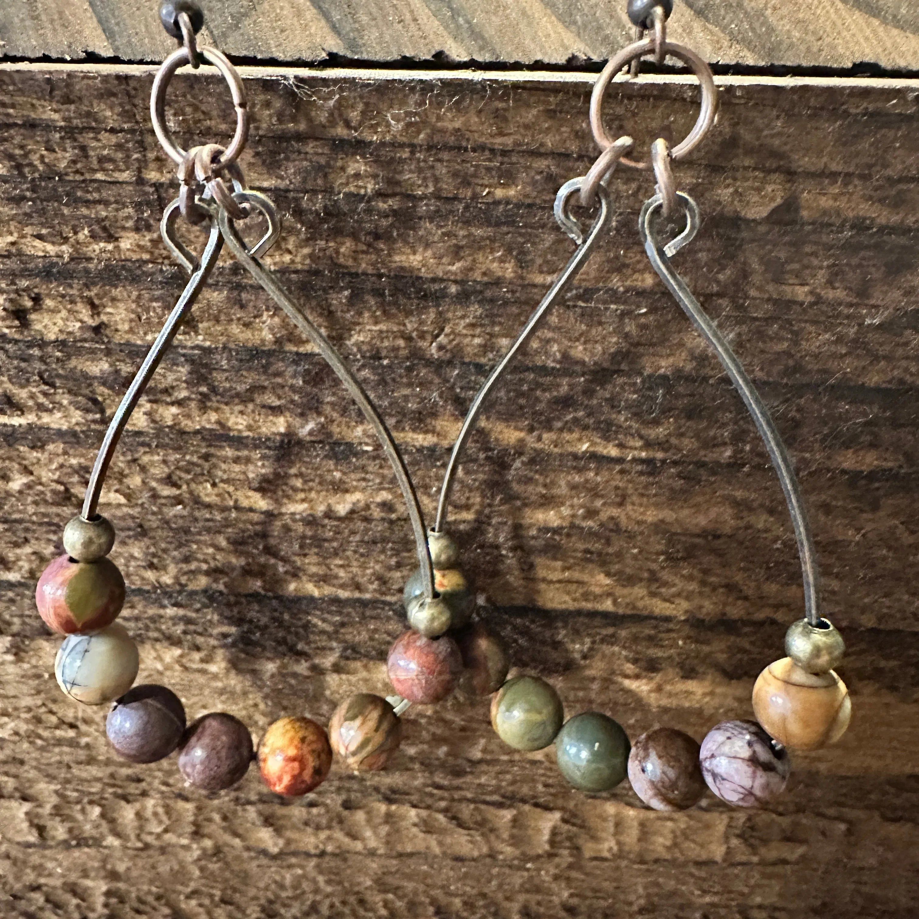 Other Handmade Western Hippie Copper Wire Colorful Wooden Beads Dr Size ONE SIZE - 3 Thumbnail