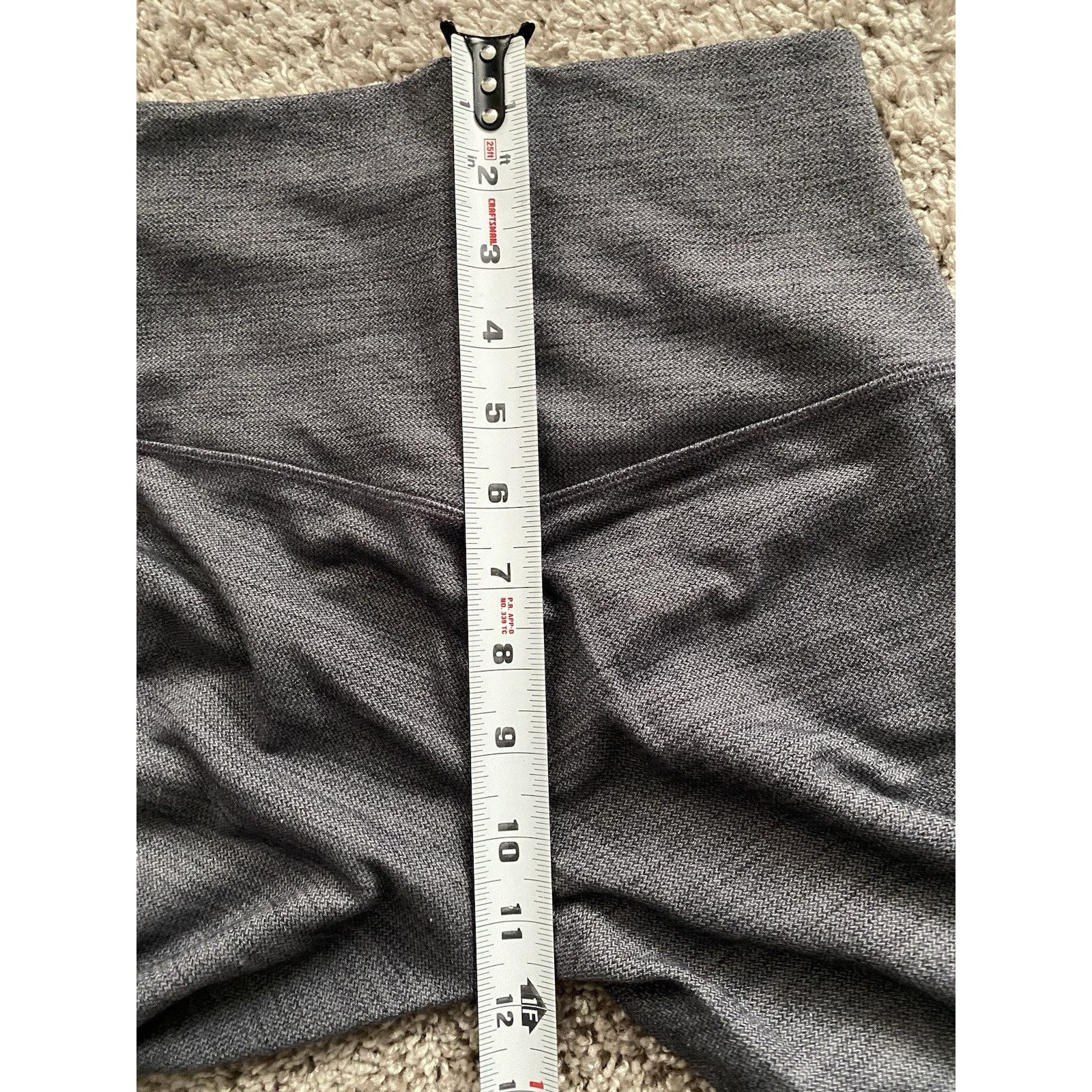 Lululemon Lululemon Gray Leggings sz 4 Size 27" / US 4 / IT 40 - 4 Thumbnail